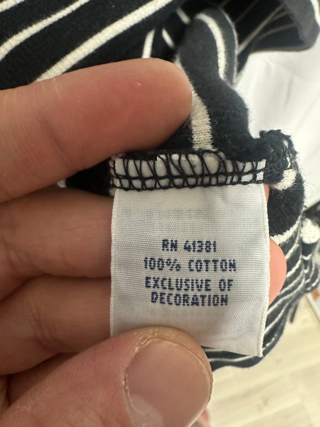 no.137 폴로 랄프로렌 스트라이프하프집업맨투맨 XL 상품이미지3