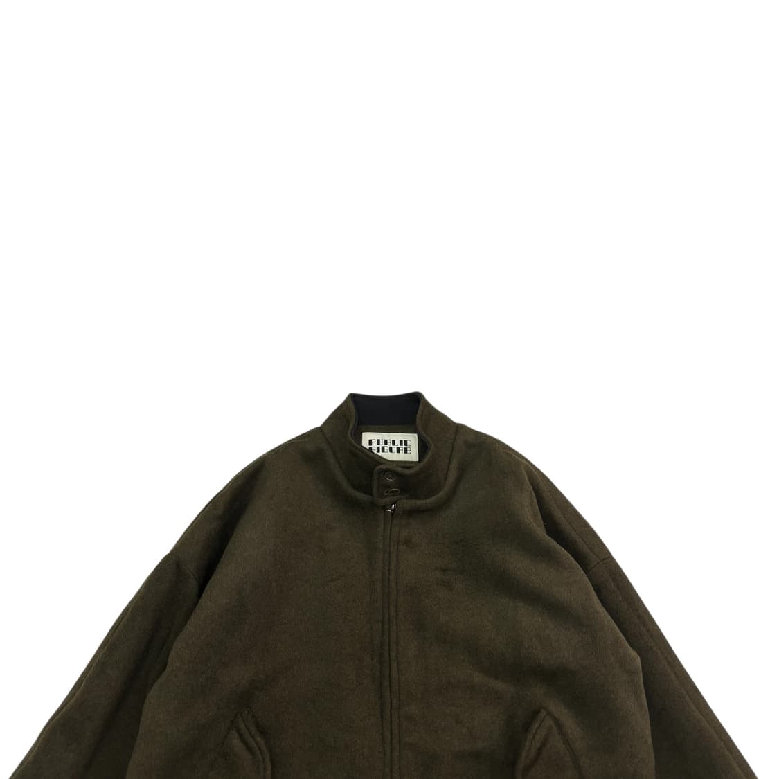 퍼블릭피겨 울 블렌드 헤링턴 자켓 상품이미지2