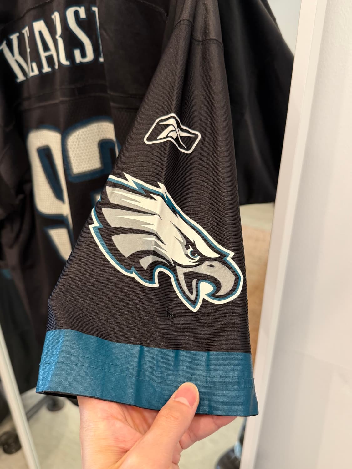 Reebok 리복 NFL 필라델피아 이글스 No.93 풋볼 저지 상품이미지7