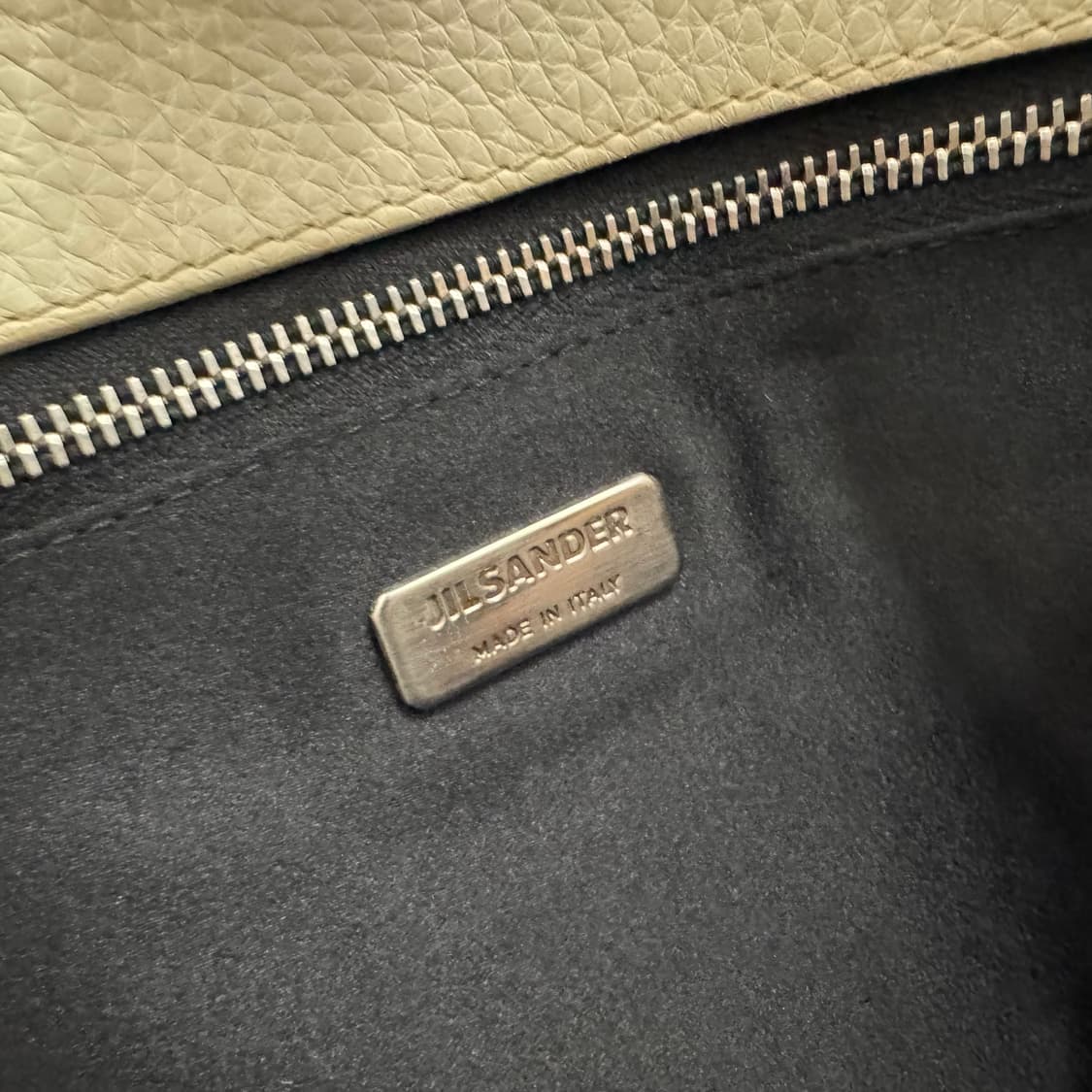 질 샌더 그레인 레더 숄더백 상품이미지6