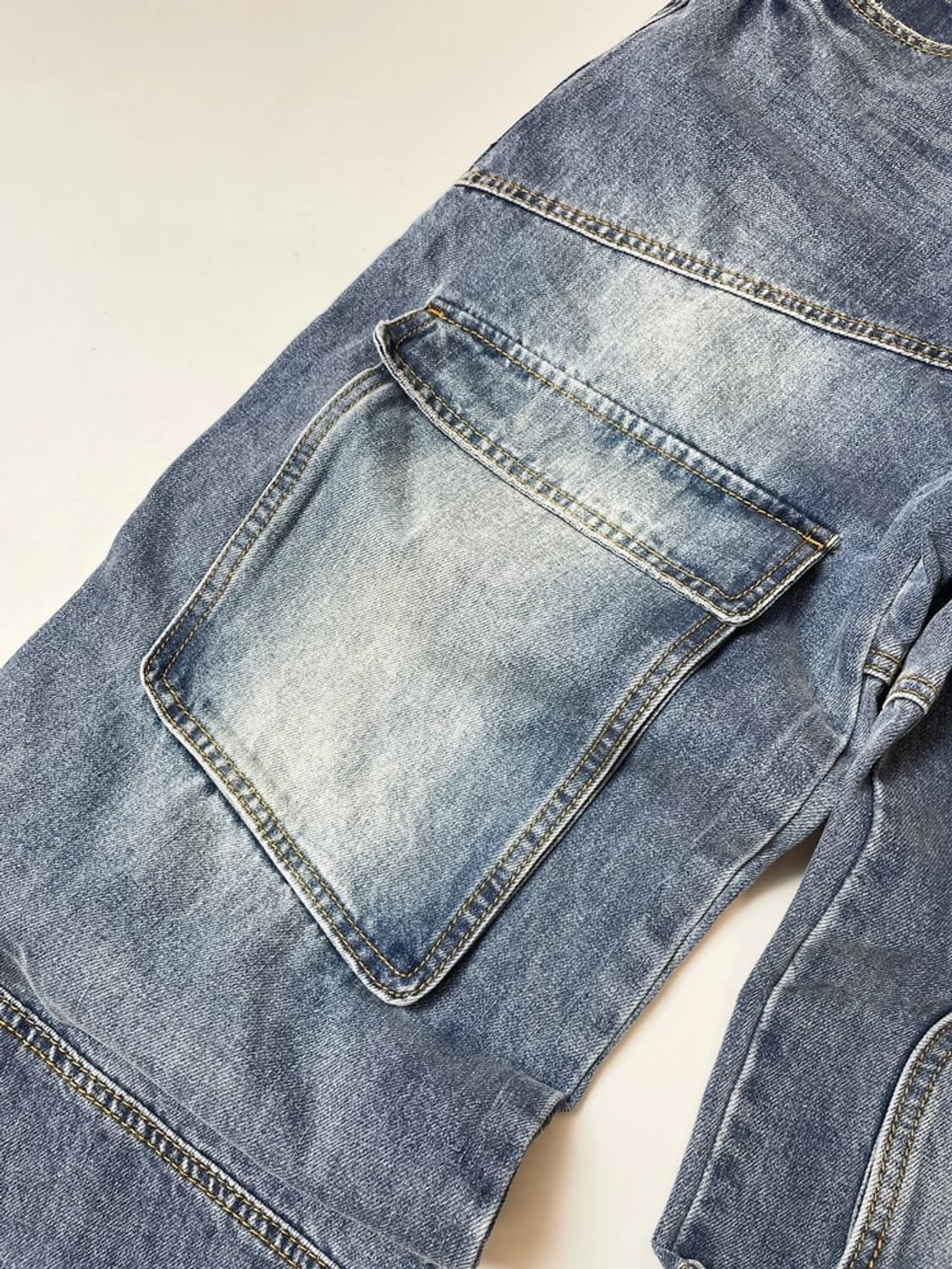 밥캣 BOBCAT USA 프론트 와이드 데님 팬츠 PN9278 상품이미지5