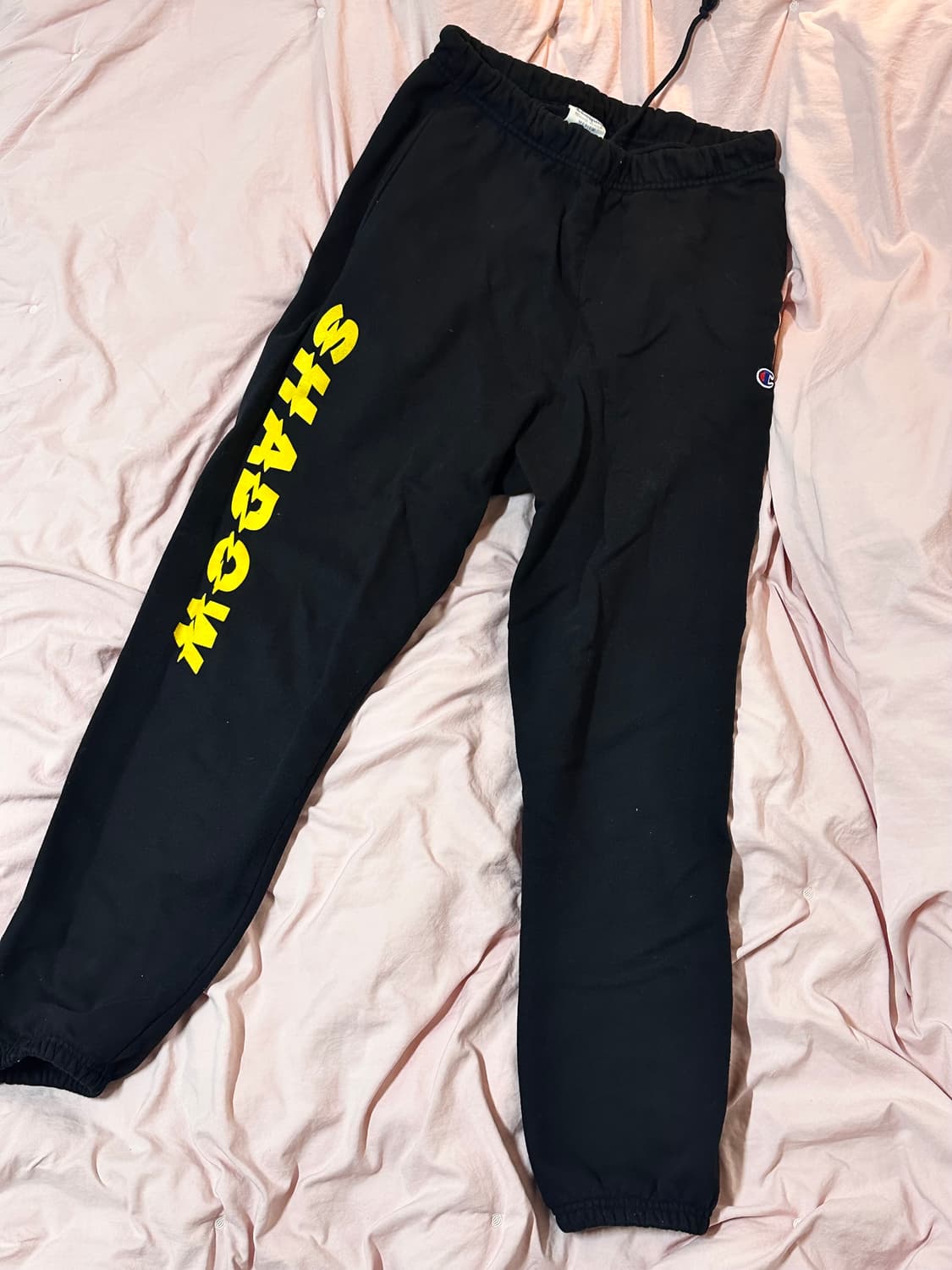 챔피온 리버스위브 레터링 스웻팬츠 상품이미지1