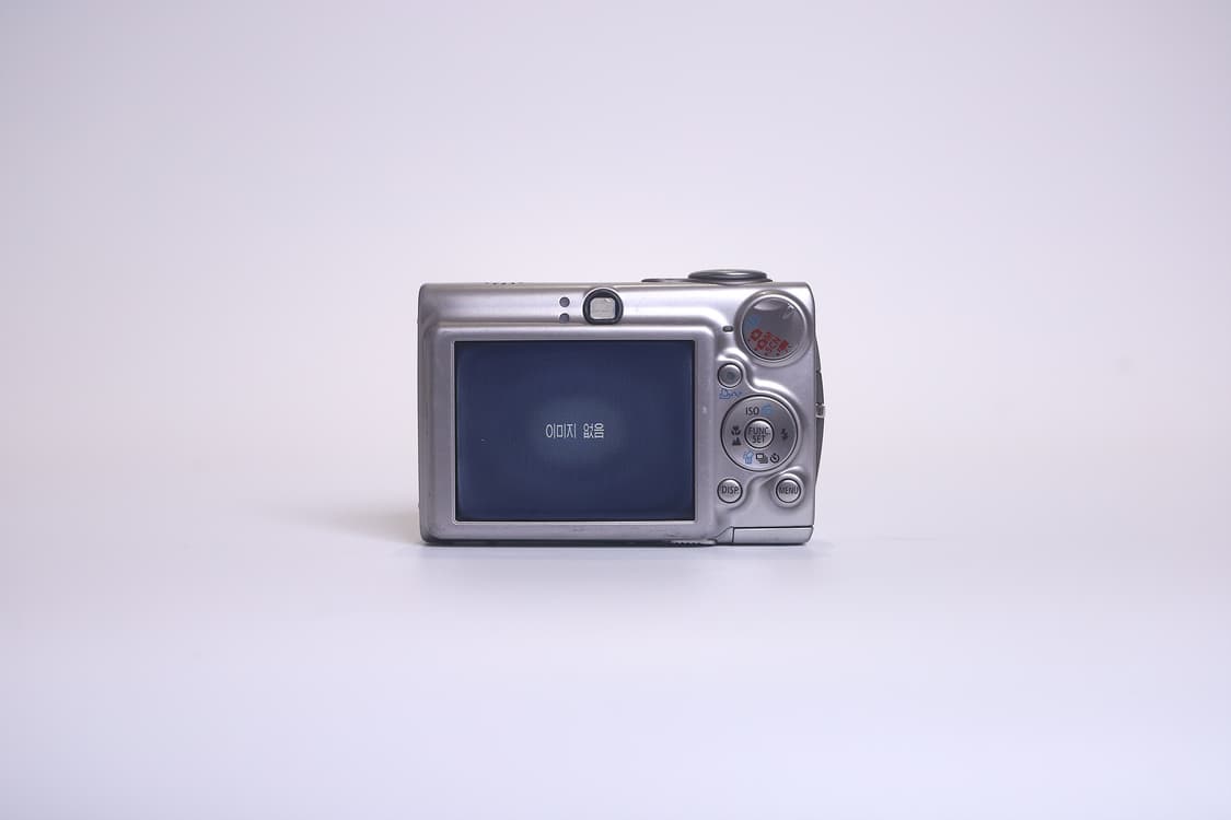 캐논 익시 디지털 700(익서스 750 일본 모델) 실버 (액정 열화) 상품이미지8