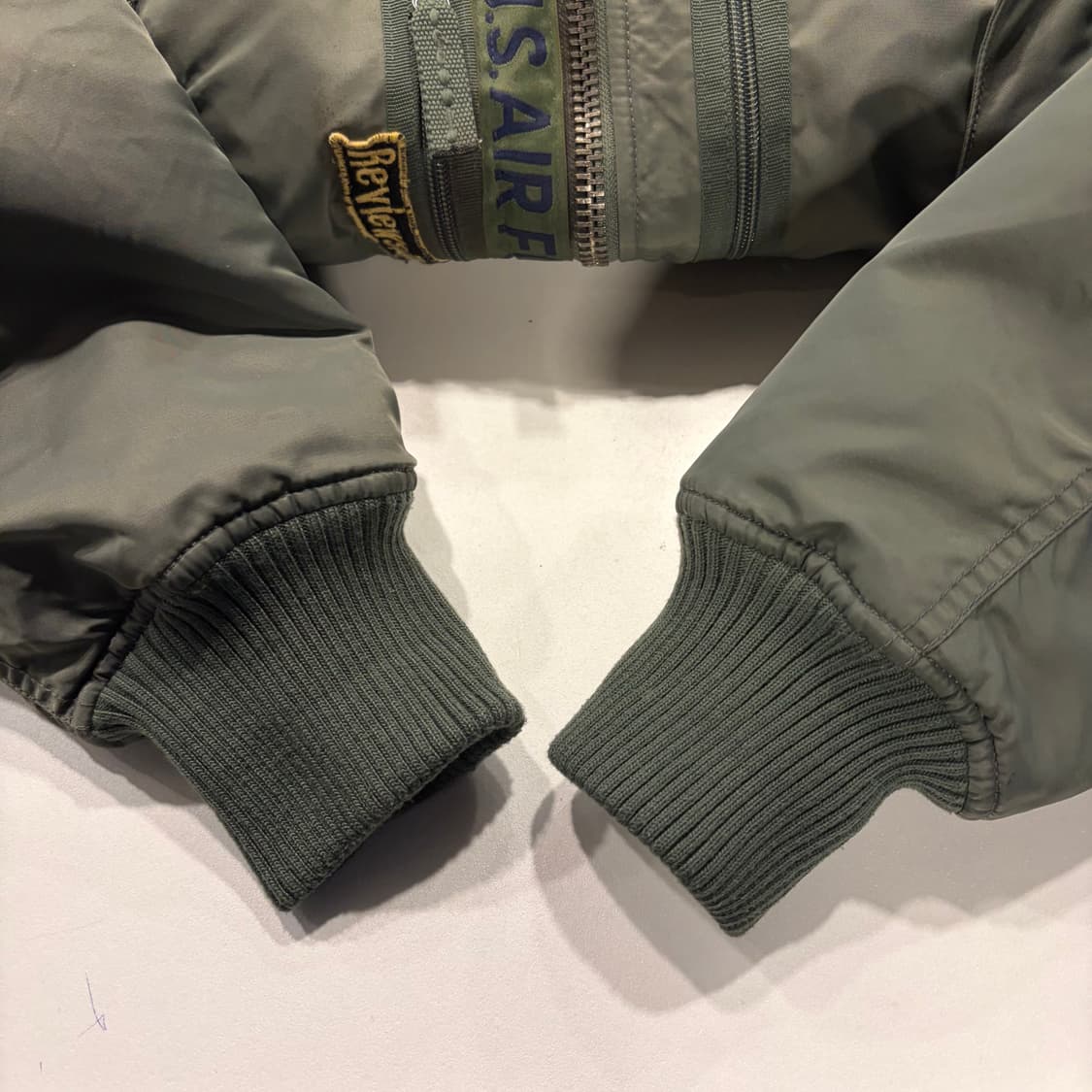 [L] 프로퍼 PROPPER 항공 MA-1 자켓 카키색 D1 상품이미지7