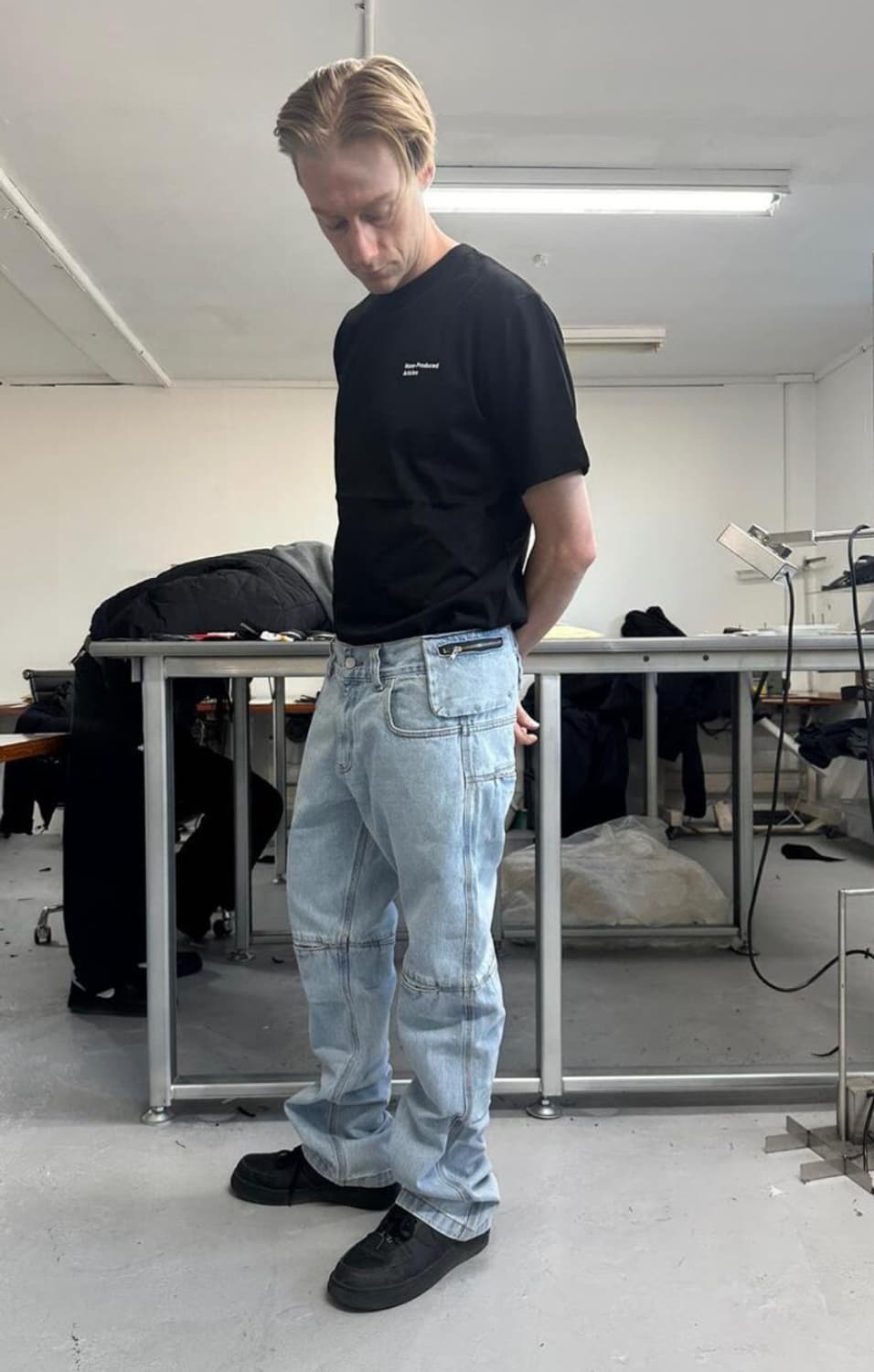 플라스틱프로덕트 Bag pants M사이즈 -> L사이즈 교환 / 판매 상품이미지1