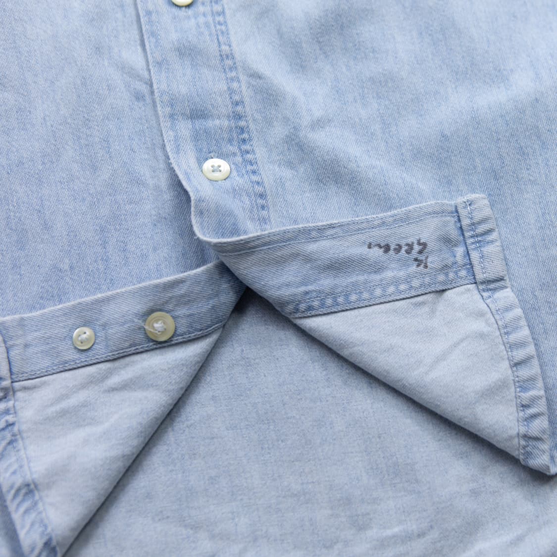 90s 올드 갭 투포켓 데님 워크셔츠 상품이미지6