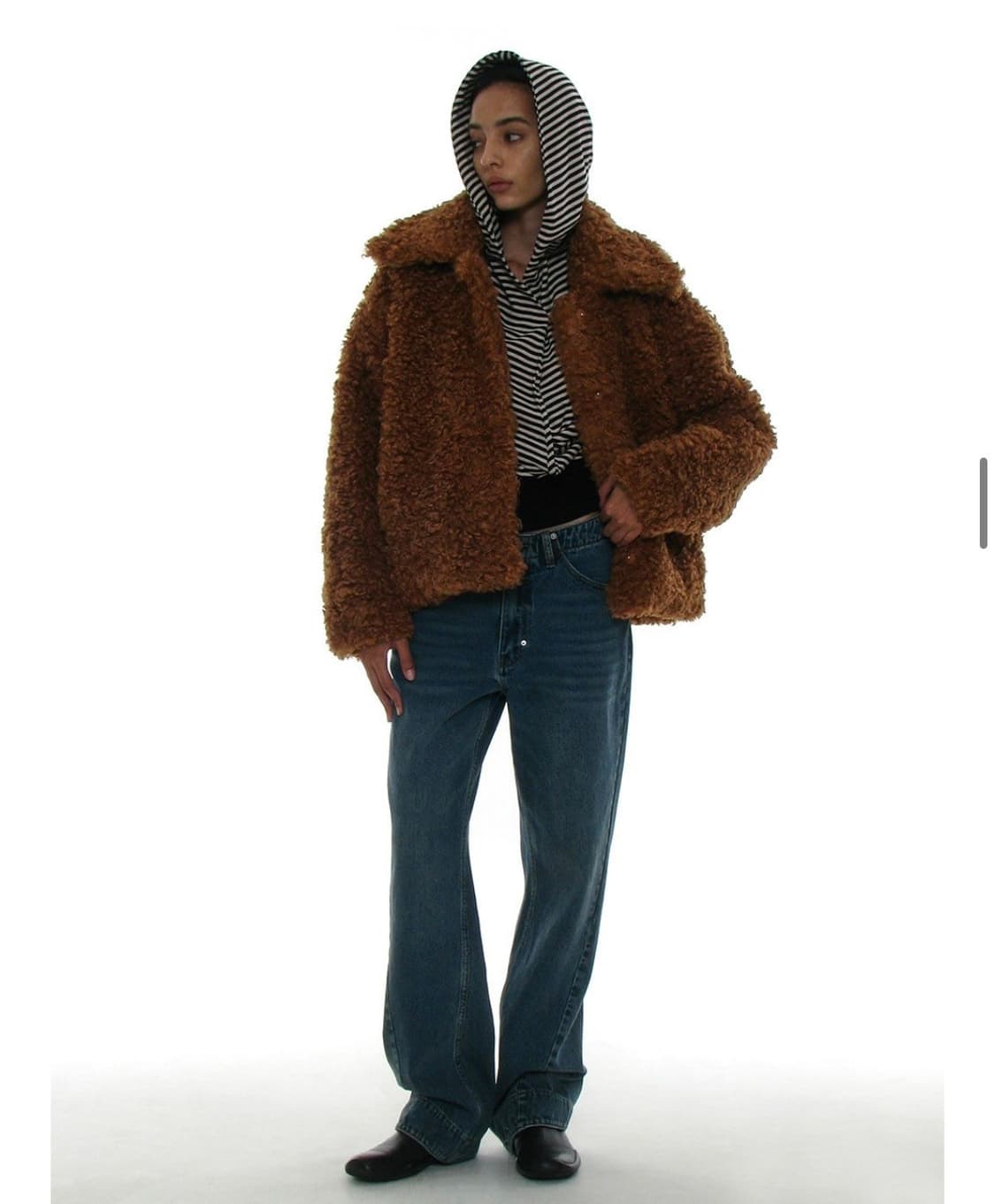 파르티멘토 우먼 퍼자켓 (브라운) 상품이미지1