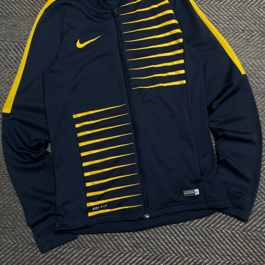 나이키 스우시 드라이핏 풋볼 배색 트랙탑 집업 자켓y 5236 상품이미지3