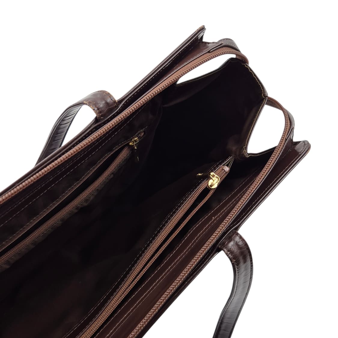 90s 모스키노 하트 엠보 레더 숄더&토트백 상품이미지6