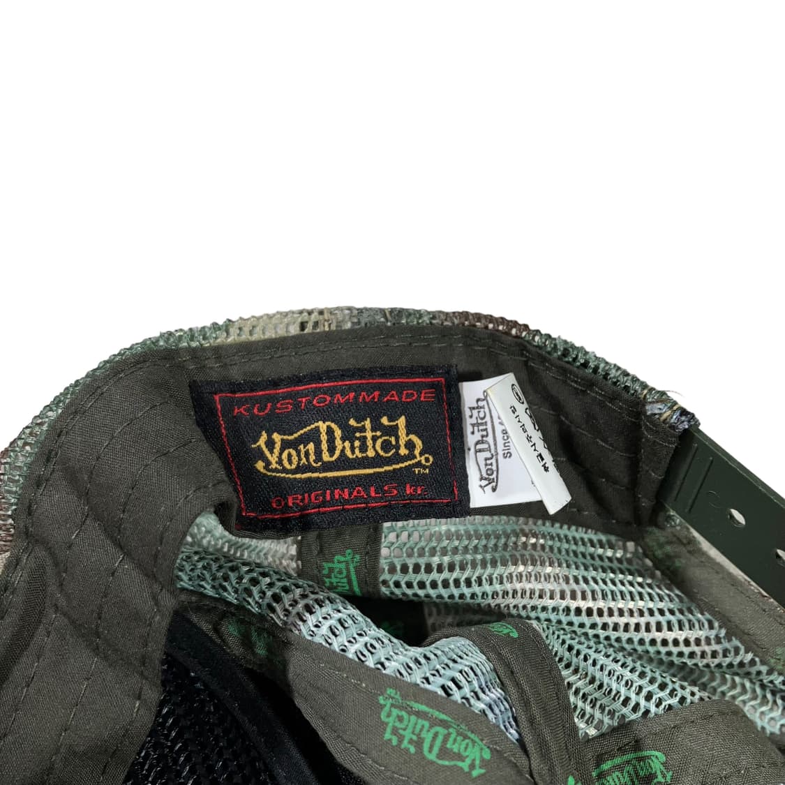 VonDutch 본더치 카모 볼캡 상품이미지7