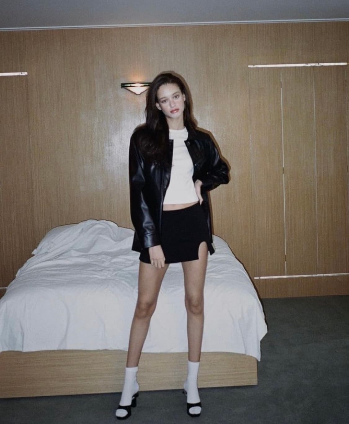 Glowny western arrow pocket 레더자켓 상품이미지3