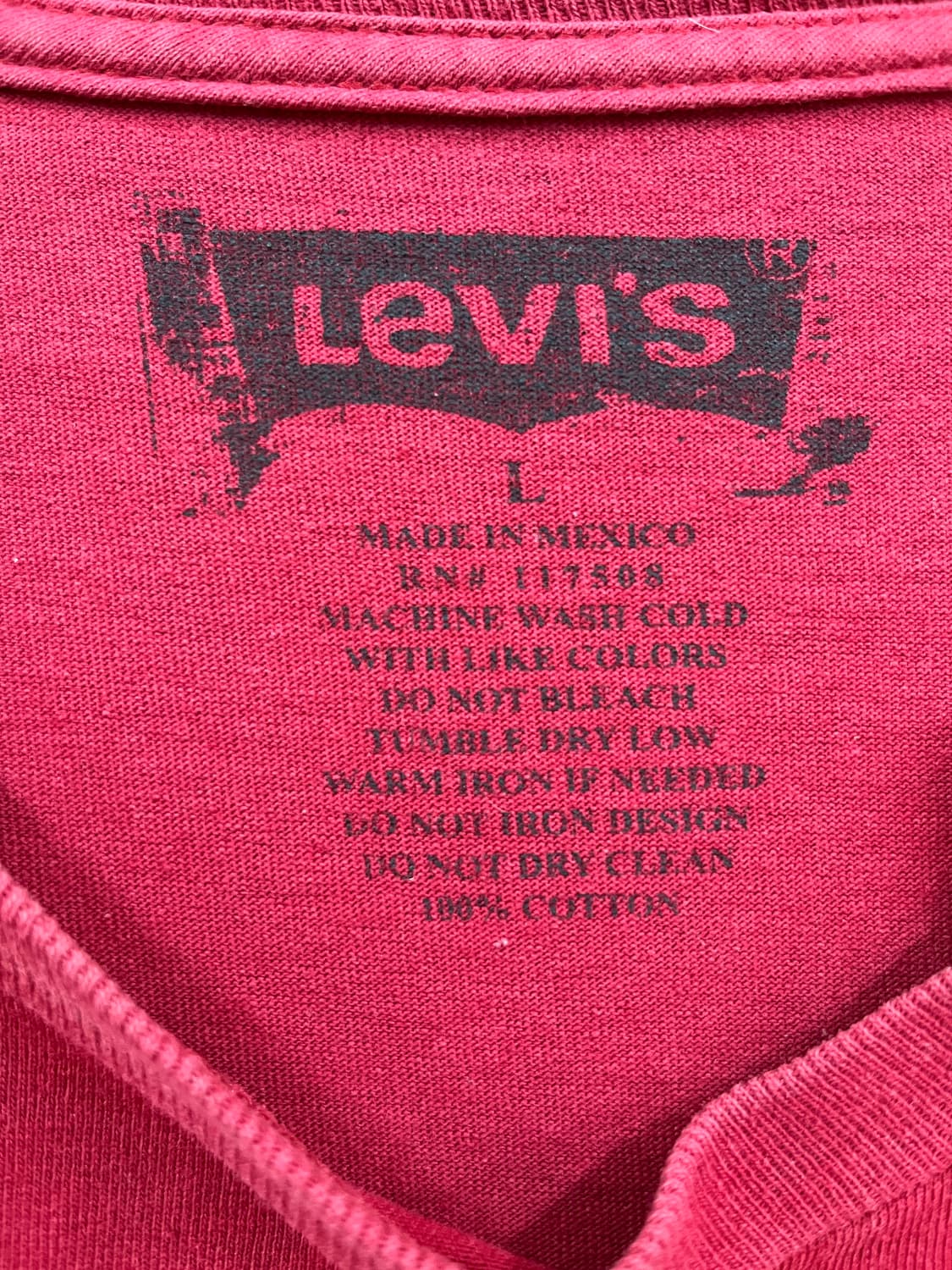 리바이스 모터사이클 프린팅 반팔 티셔츠 상품이미지9