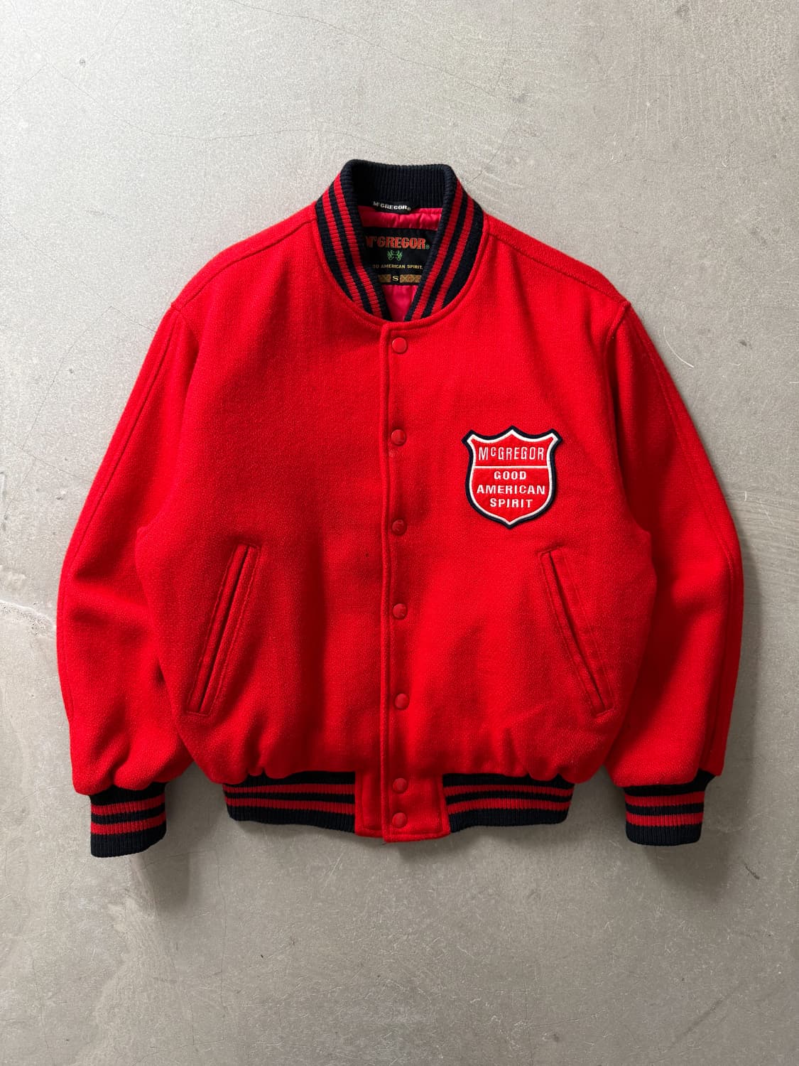 McGregor Wool Varsity Bomber Jacket 상품이미지1