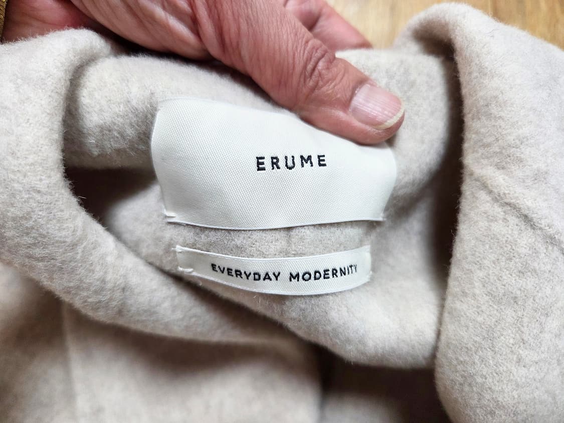 이루미(ERUME) 핸드메이드 베스트 울자켓 프리사이즈 상품이미지6