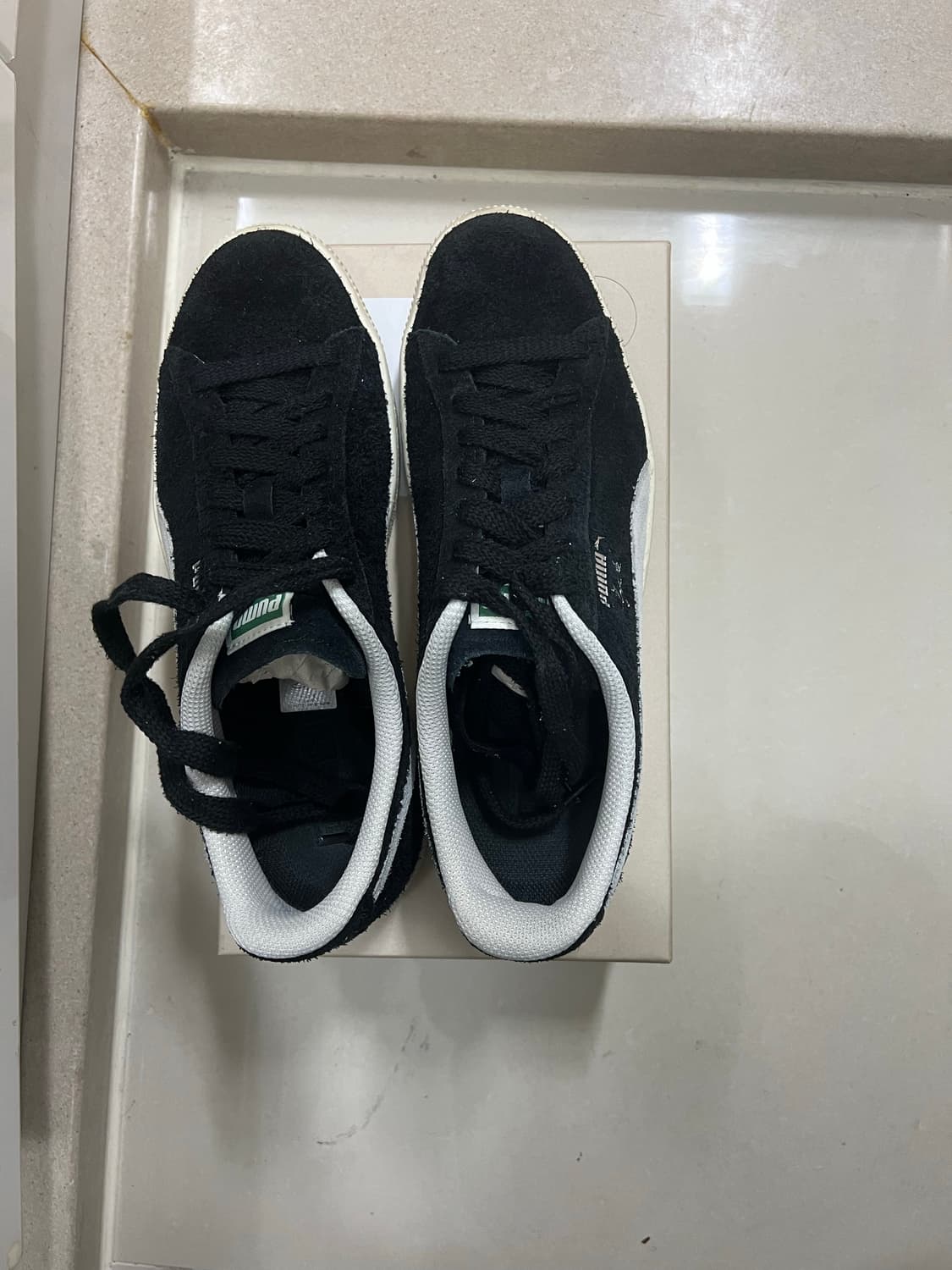 Puma Clyde Hairy Suede(블랙) 상품이미지1