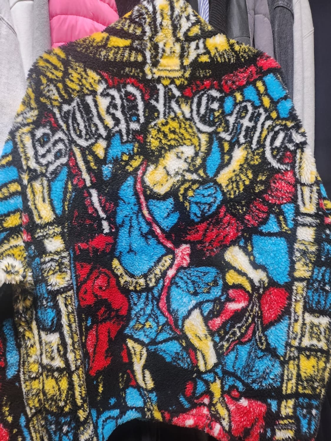 21ss 슈프림 세인트 미카엘 플리스 자켓
사이즈 L
 상품이미지4