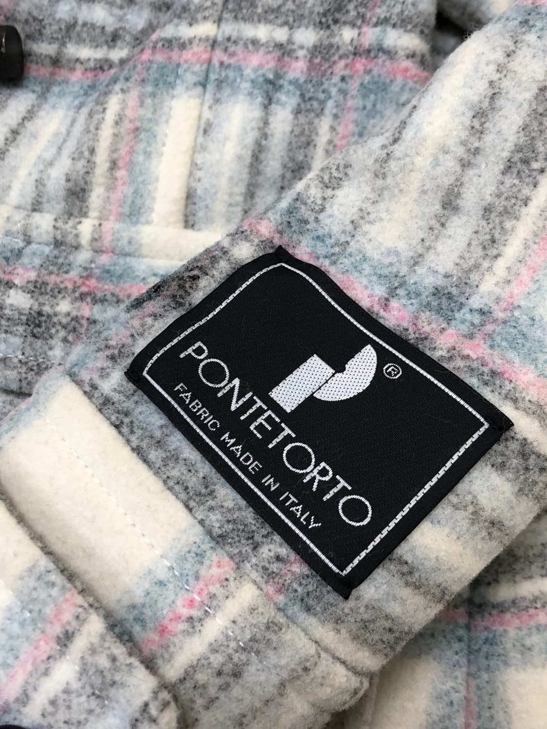 CROLLA 크롤라 체크 더플코트 상품이미지10