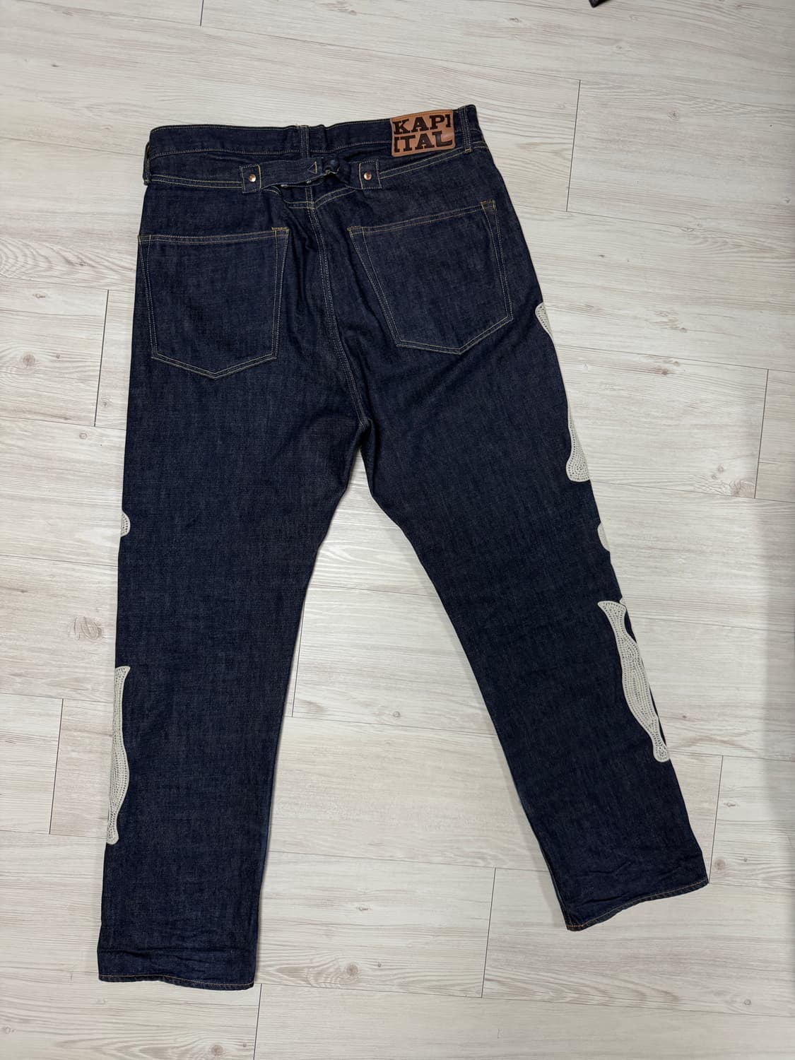 캐피탈 12.5온즈 본 데님 팬츠 상품이미지5