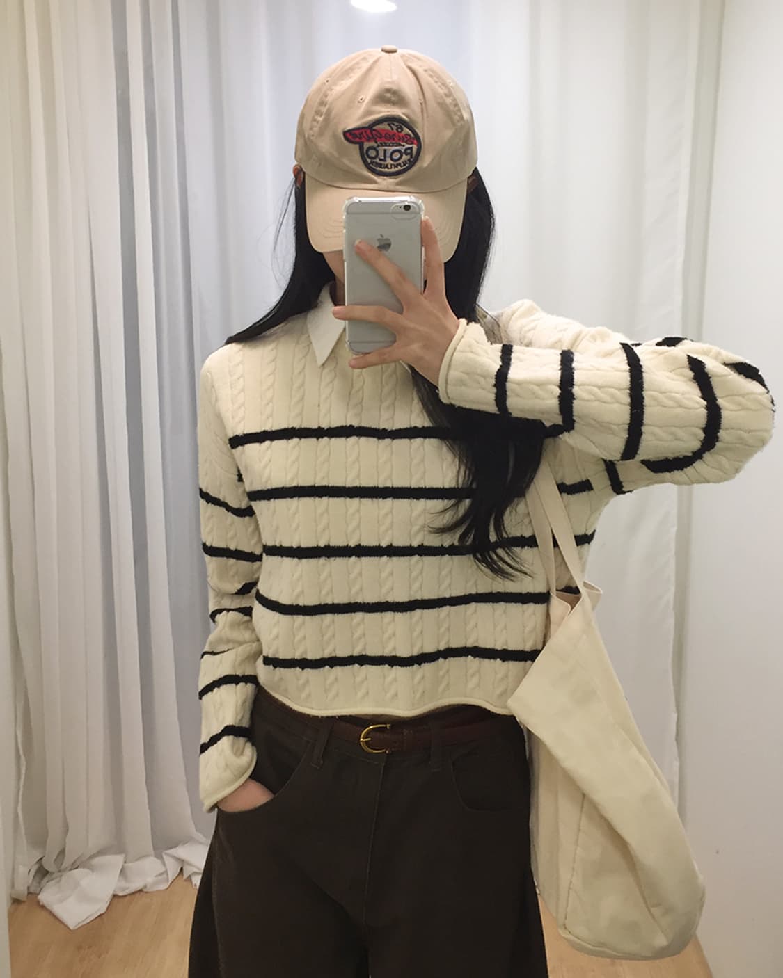 Women's Zara Crop Knit 100 상품이미지2