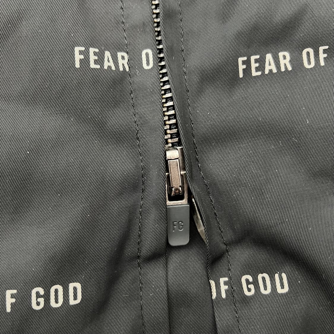 피어오브갓 6th 컬렉션 퀼티드 필드 자켓 블랙 상품이미지7