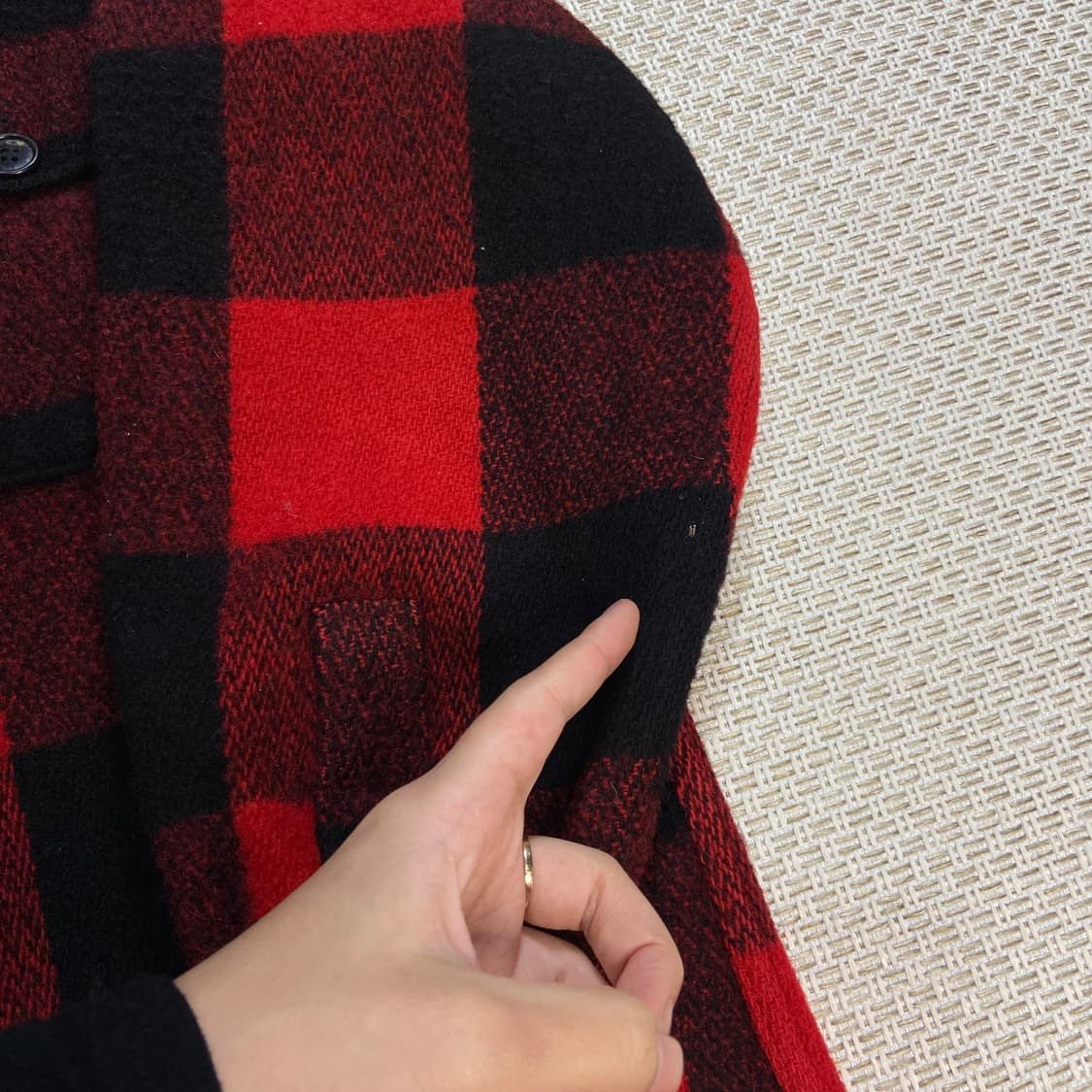 (110) 80’s 울리치 버팔로 울 자켓 상품이미지5