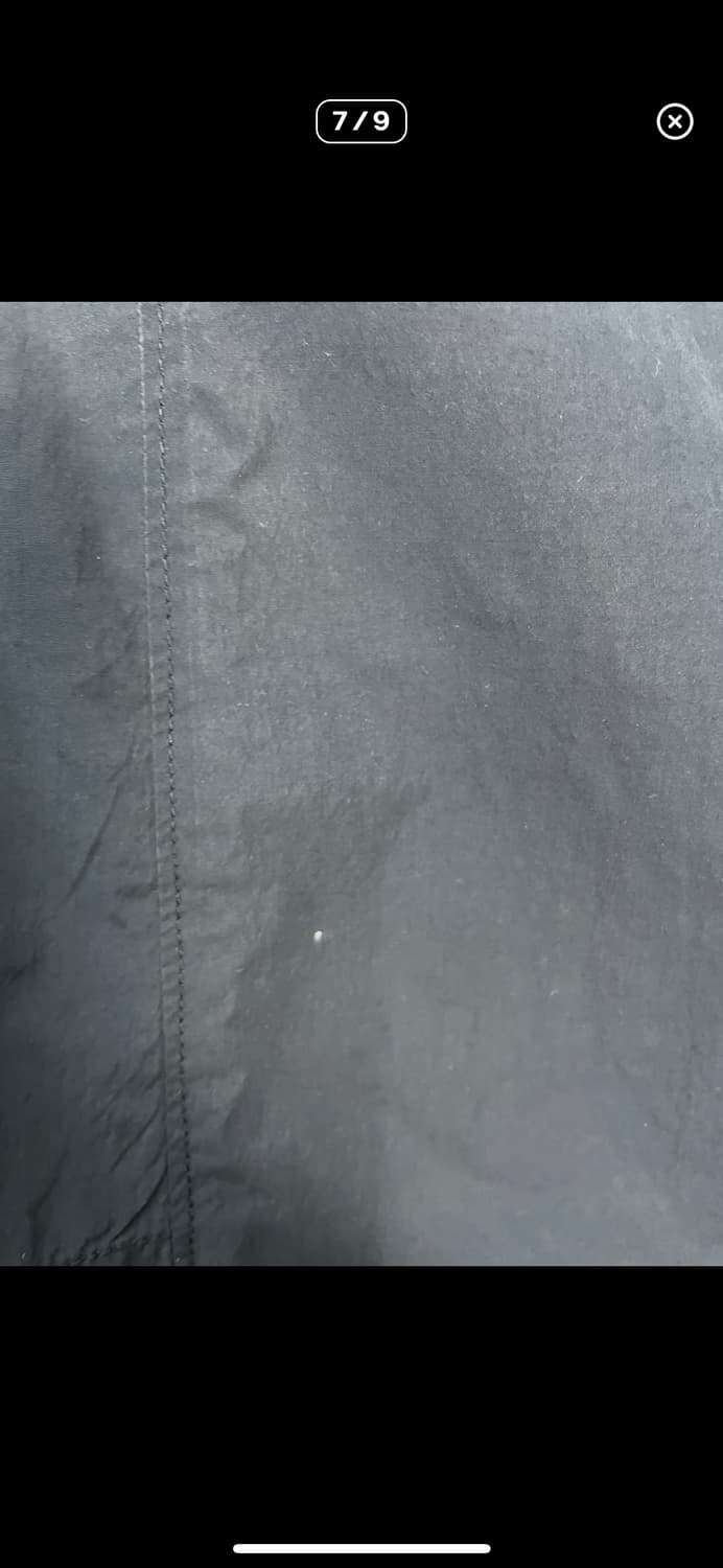 솔리드옴므 나일론 블랙 자켓 A3583 상품이미지7