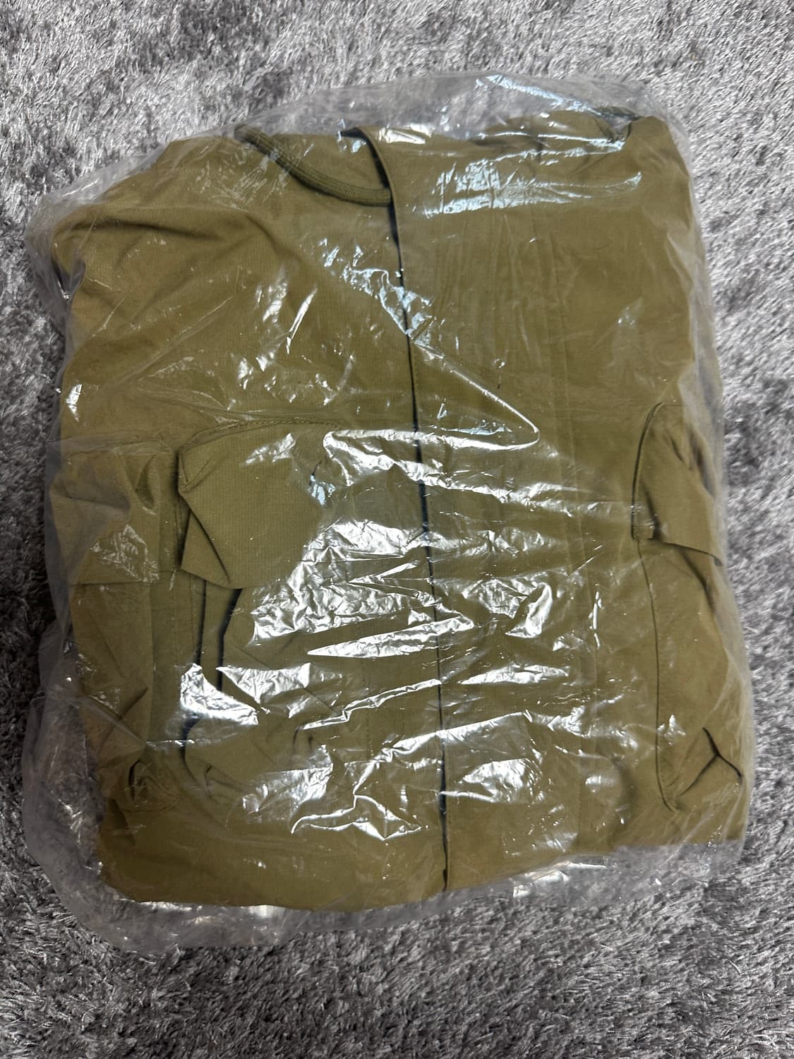 하이드아웃 볼륨 포켓 윈드브레이커 머스타드 색상 3 사이즈 상품이미지4