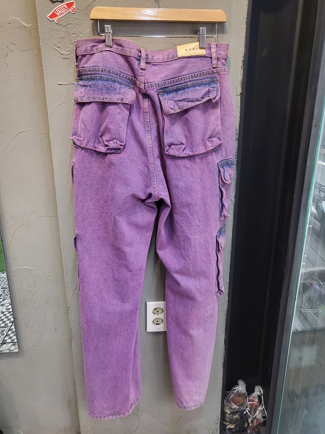 mnml 퍼플워싱카고팬츠 상품이미지3