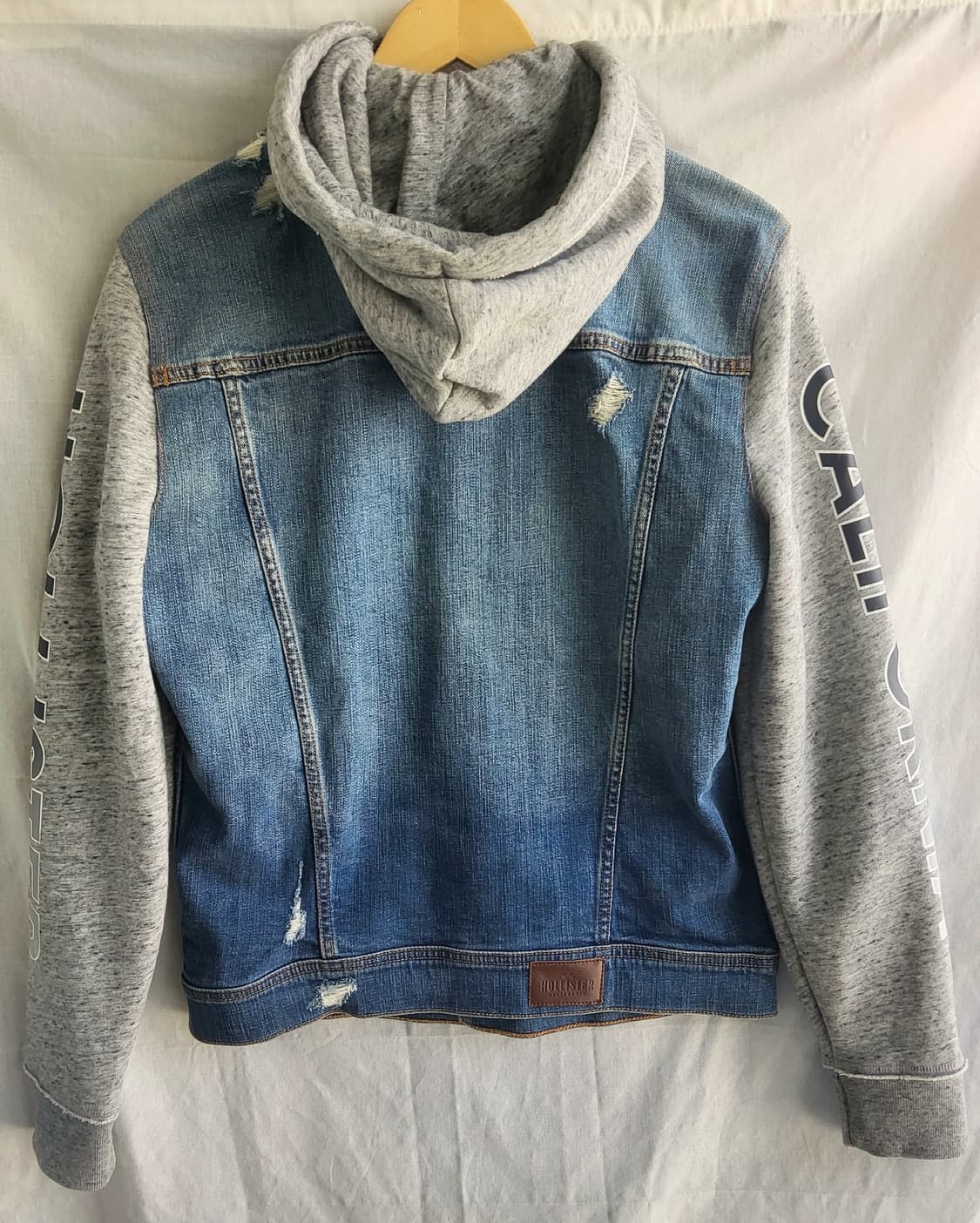 HOLLISTER 홀리스터 데님 자켓 S 베이직 청자켓 트러커자켓 상품이미지2
