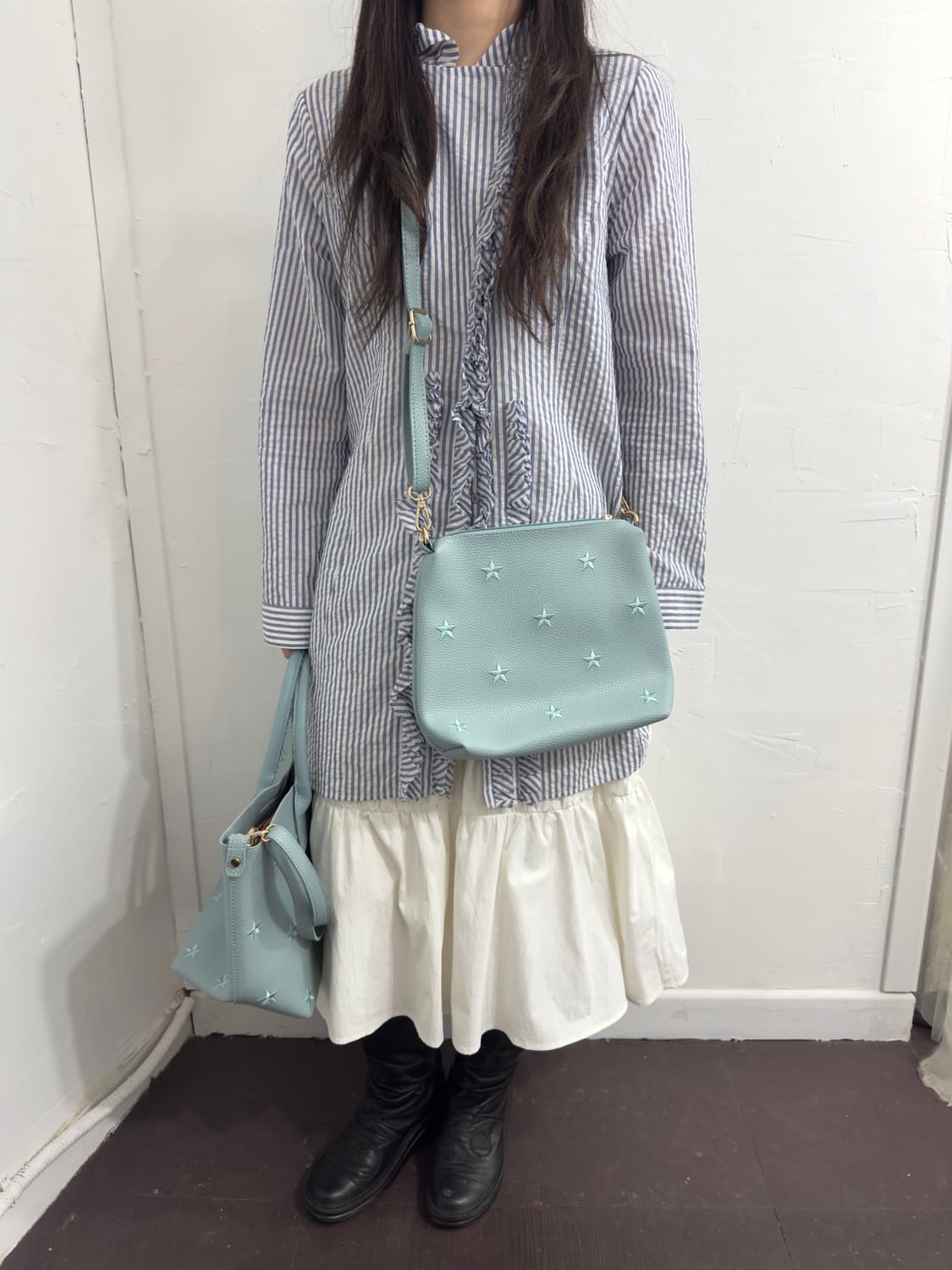 mint star leather bag 상품이미지1