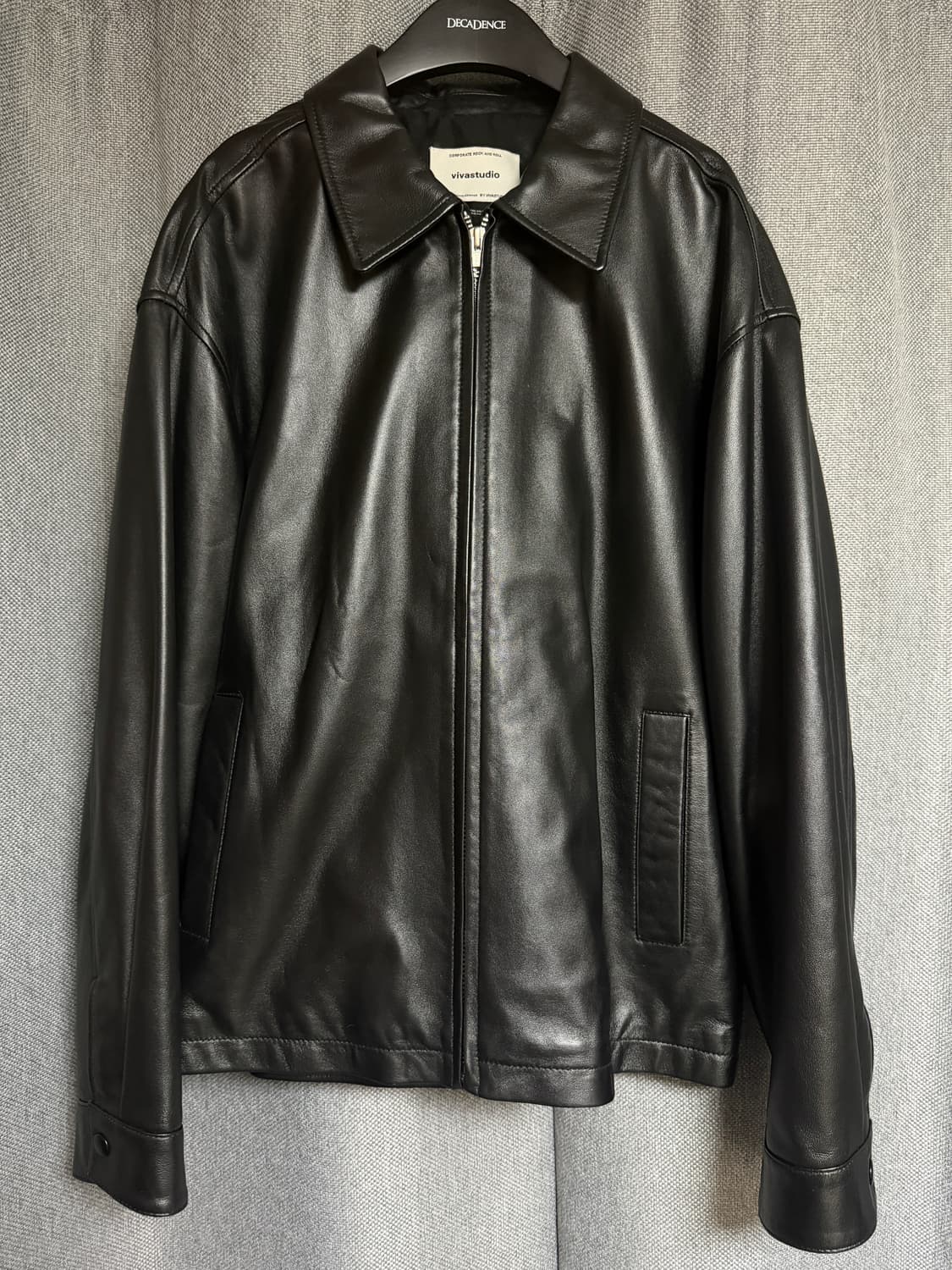 비바스튜디오 램스킨 오버핏 싱글라이더 상품이미지1