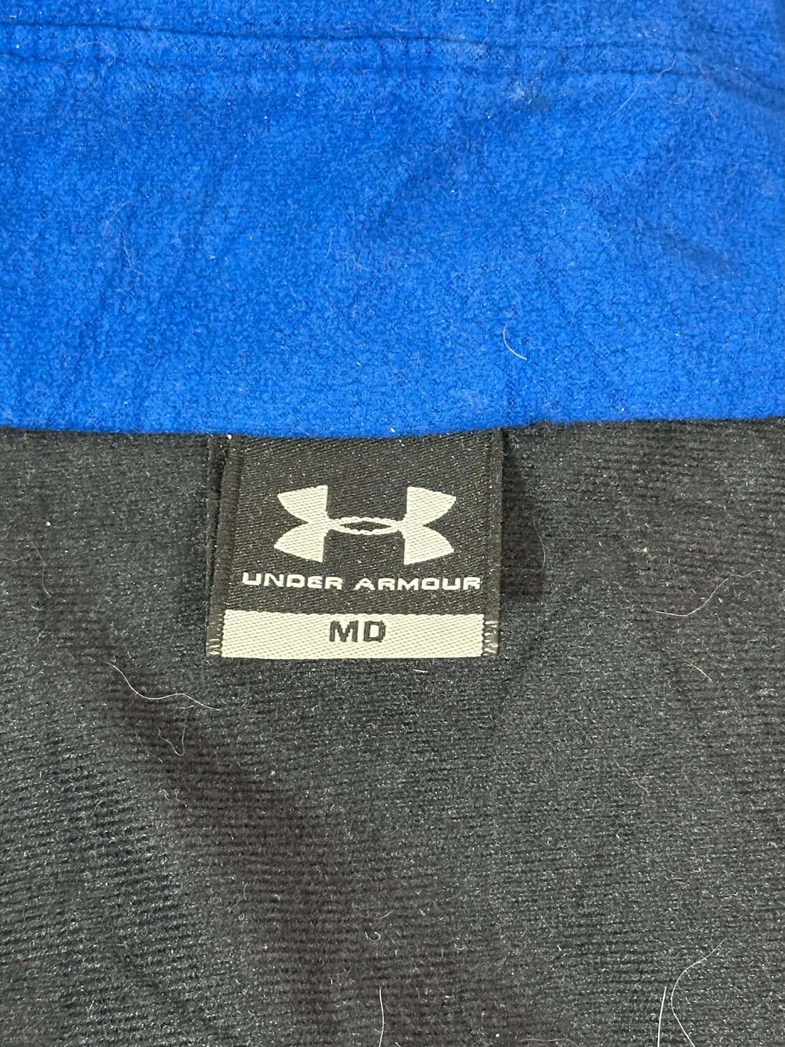 언더아머 블루 화이트 라인 바람막이 자켓  상품이미지7