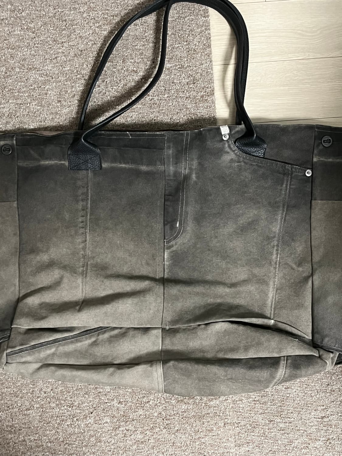 엑슬림 EP.8 SYNOPSIS 02 BAG _ WASHED BROWN 상품이미지5