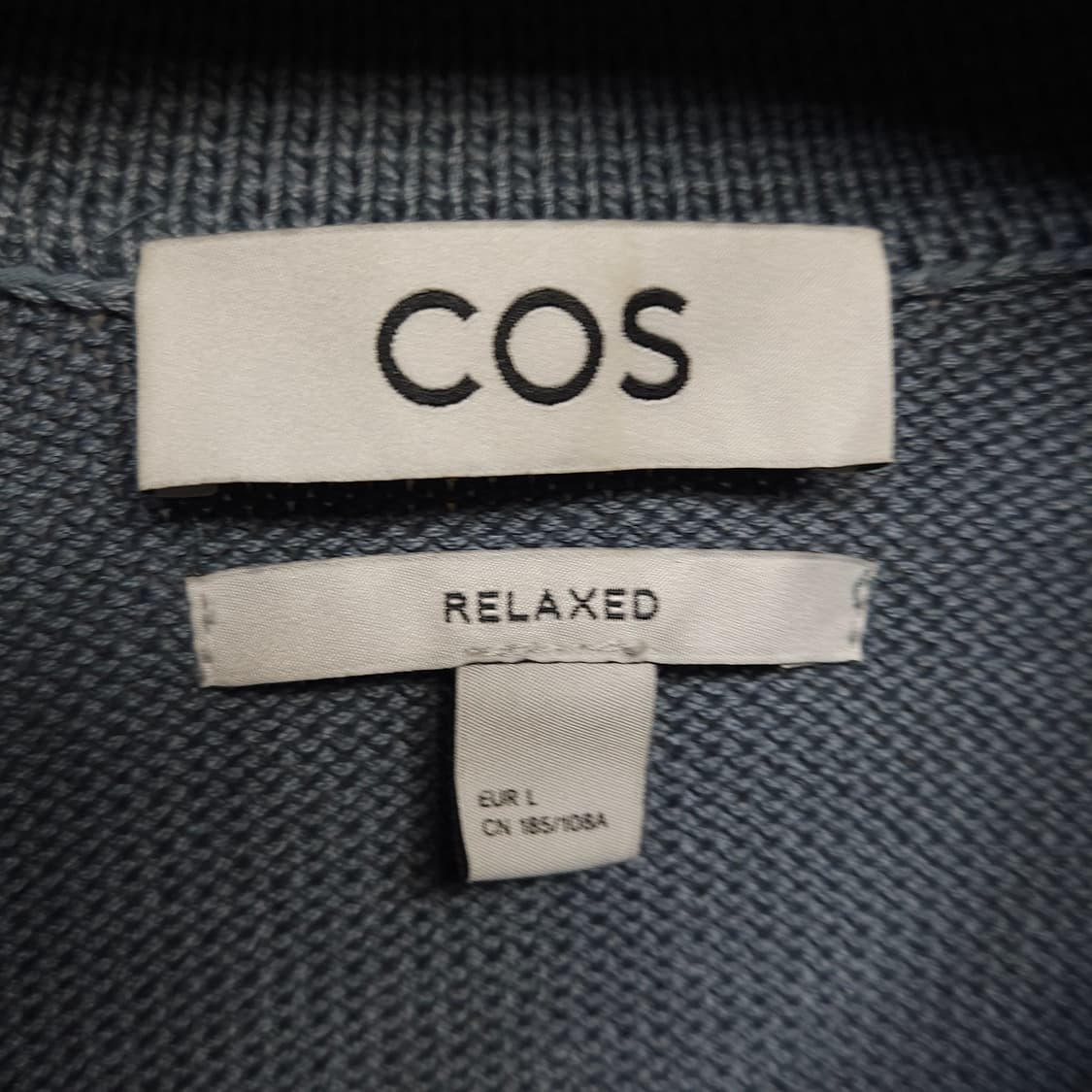 L ) COS 릴렉스드핏 오픈카라넥 니트 상품이미지3