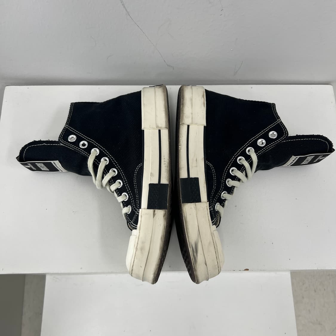 컨버스 x 릭오웬스 다크쉐도우 다크스타 척 70 하이 블랙 41 상품이미지7