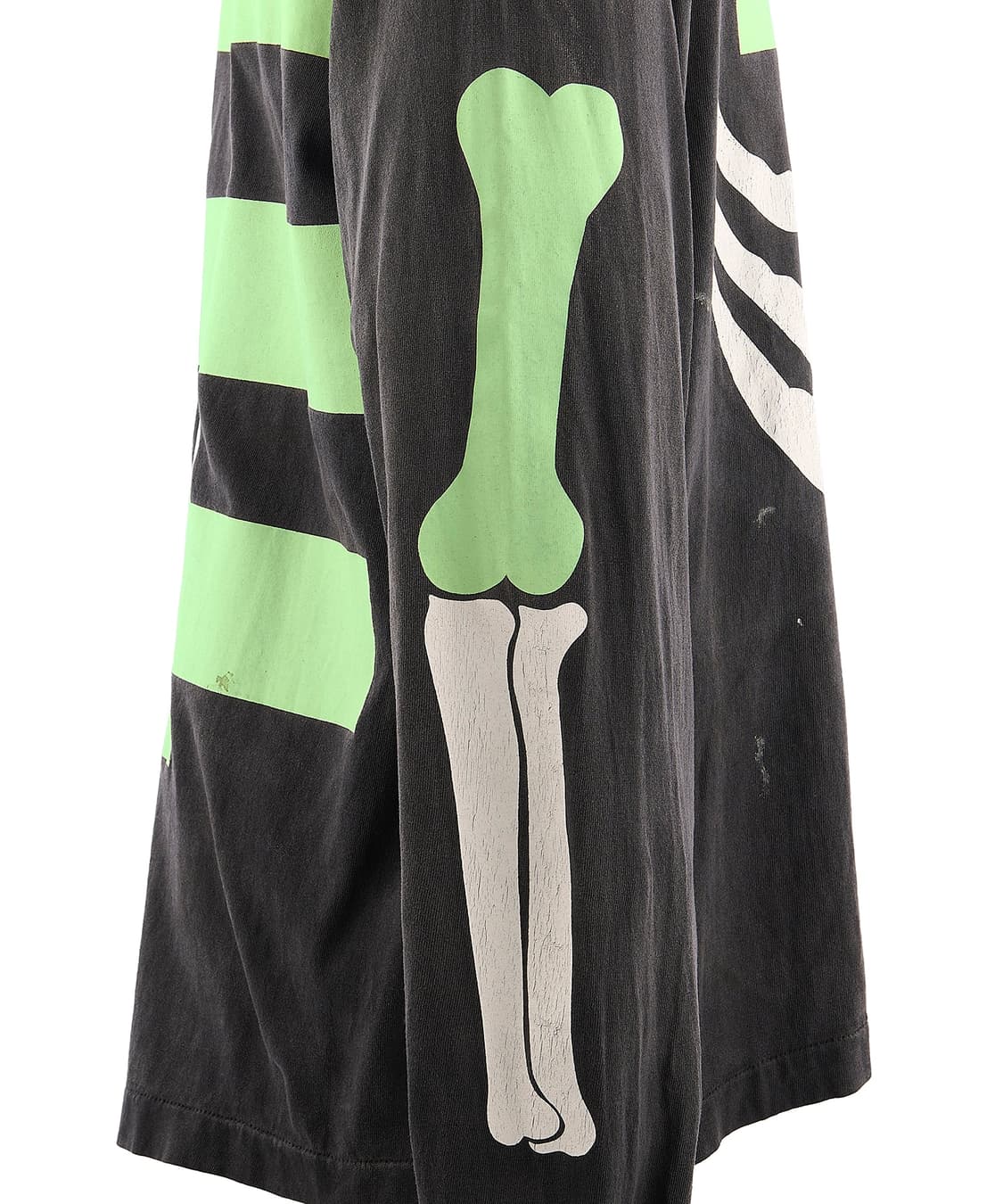 [새상품/XXL] 세인트미카엘 x 바운티헌터 본 롱슬리브 티셔츠 블랙 상품이미지6