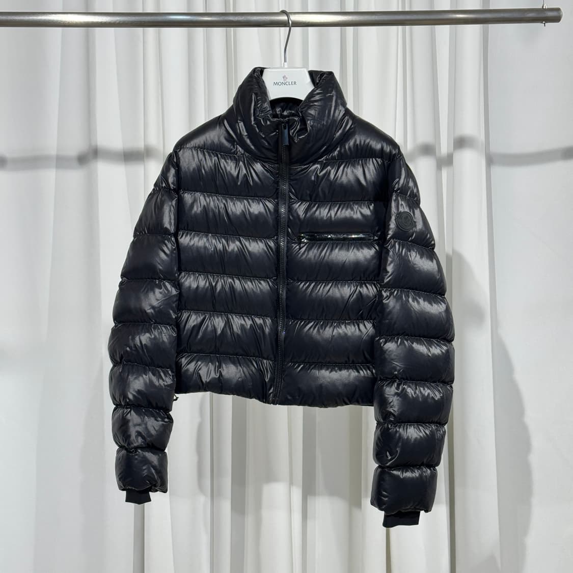 (1) (신상) 몽클레어 크롭 푸퍼 퀄티드 여성 패딩 클로에 여성 상품이미지1