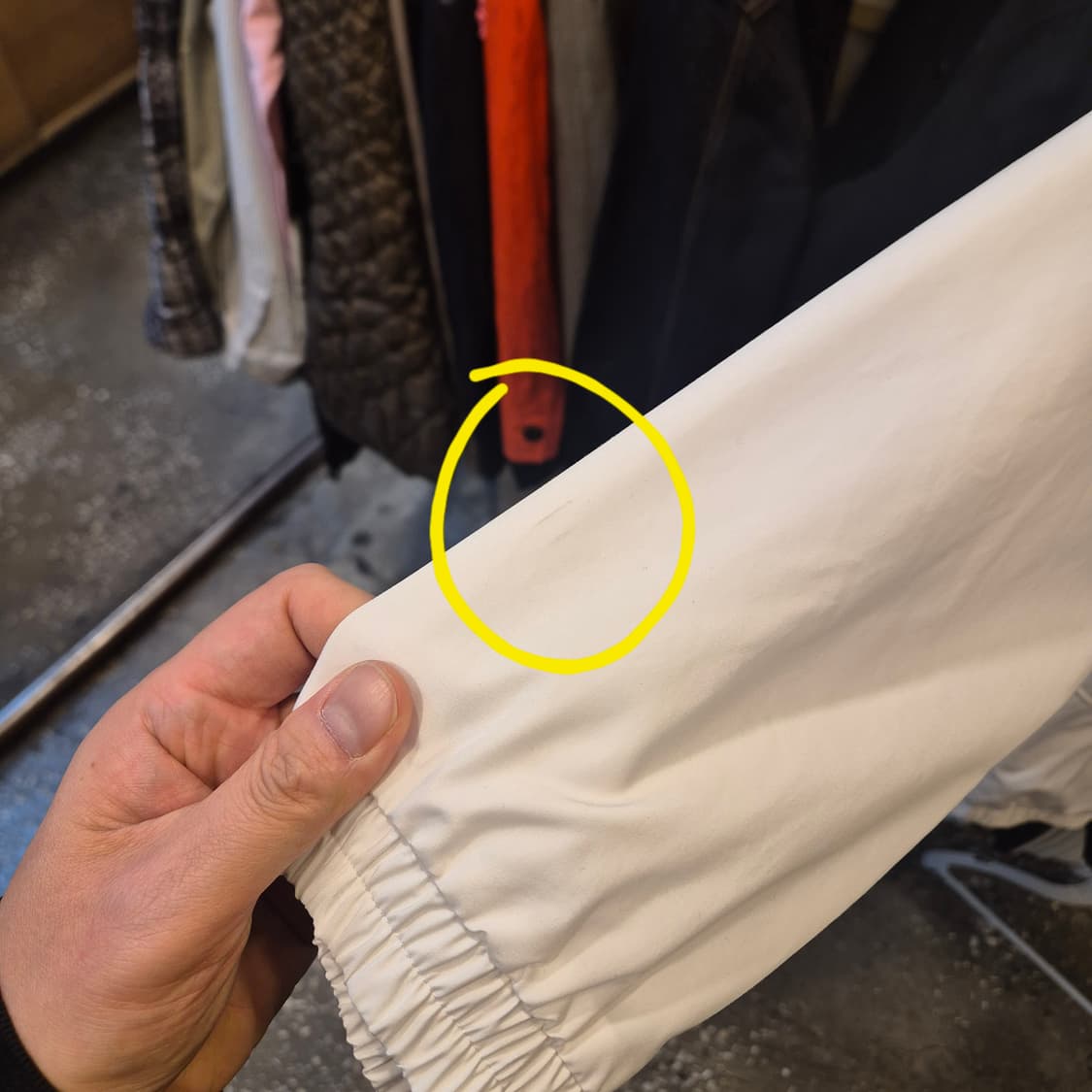 XL 뉴발란스 화이트 윈드자켓 상품이미지7