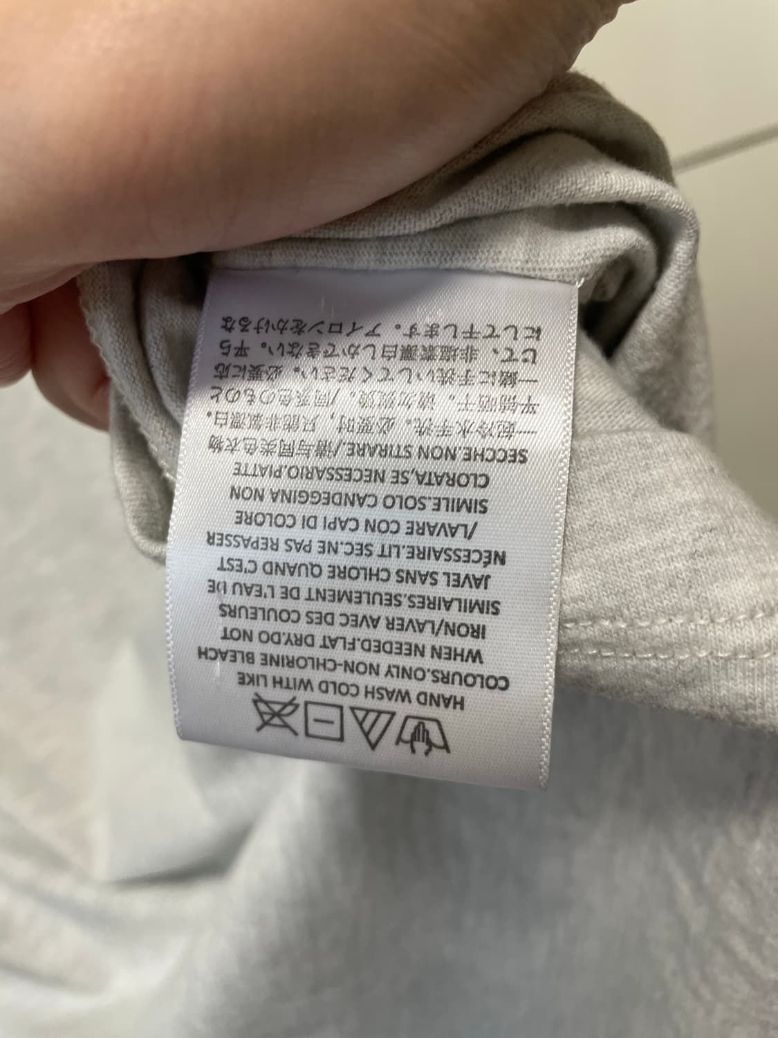 에센셜 더코어 라이트오트밀 반팔 M 상품이미지5