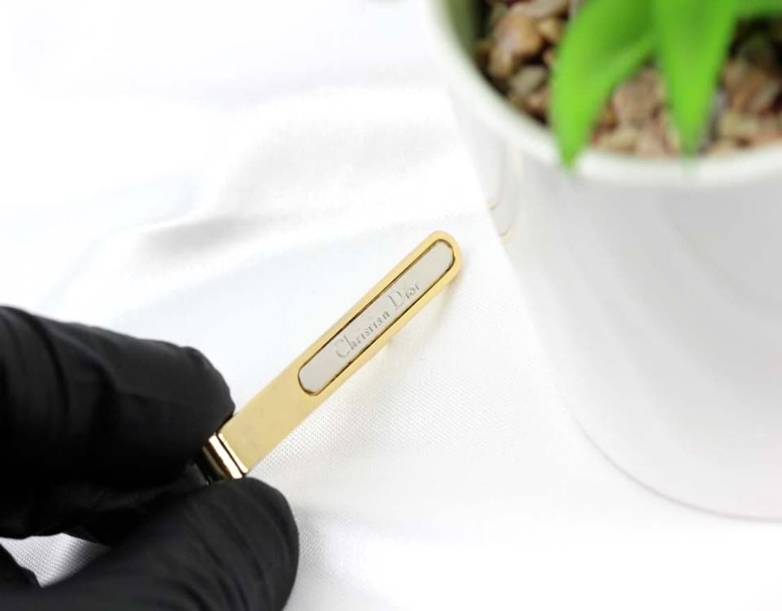 디올 B+등급 5.1cm 남자 명품 타이바 빈티지 상품이미지5