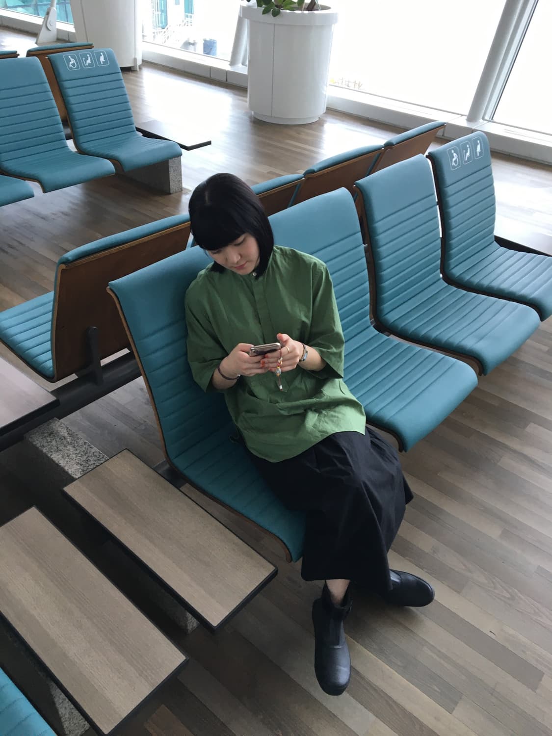 오라리 여성 트윌 셔츠 상품이미지5