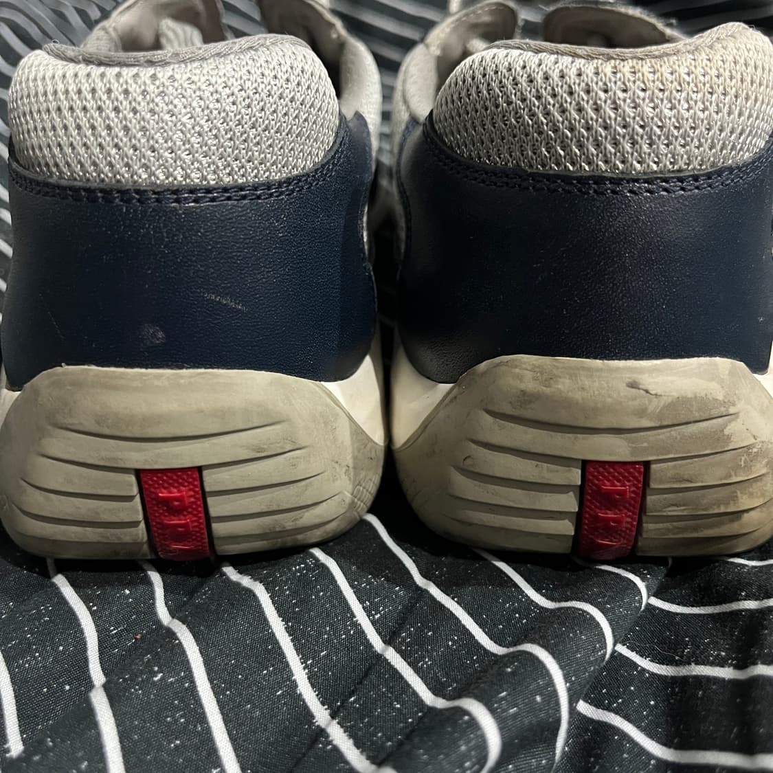 프라다 아메리카컵 네이비 빈티지 UK9 280-285 상품이미지5