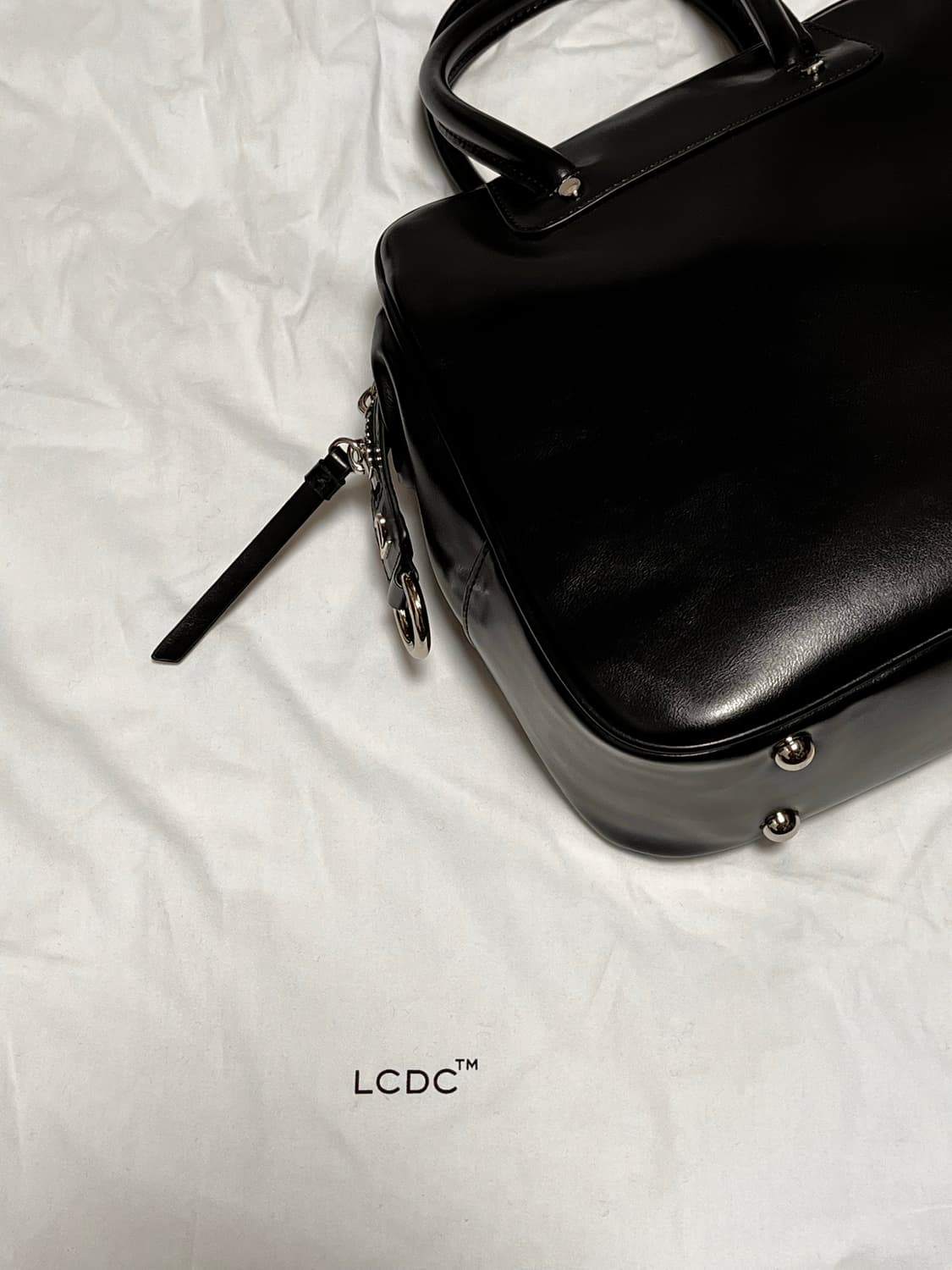 LCDC 볼링 토트백 블랙 상품이미지2