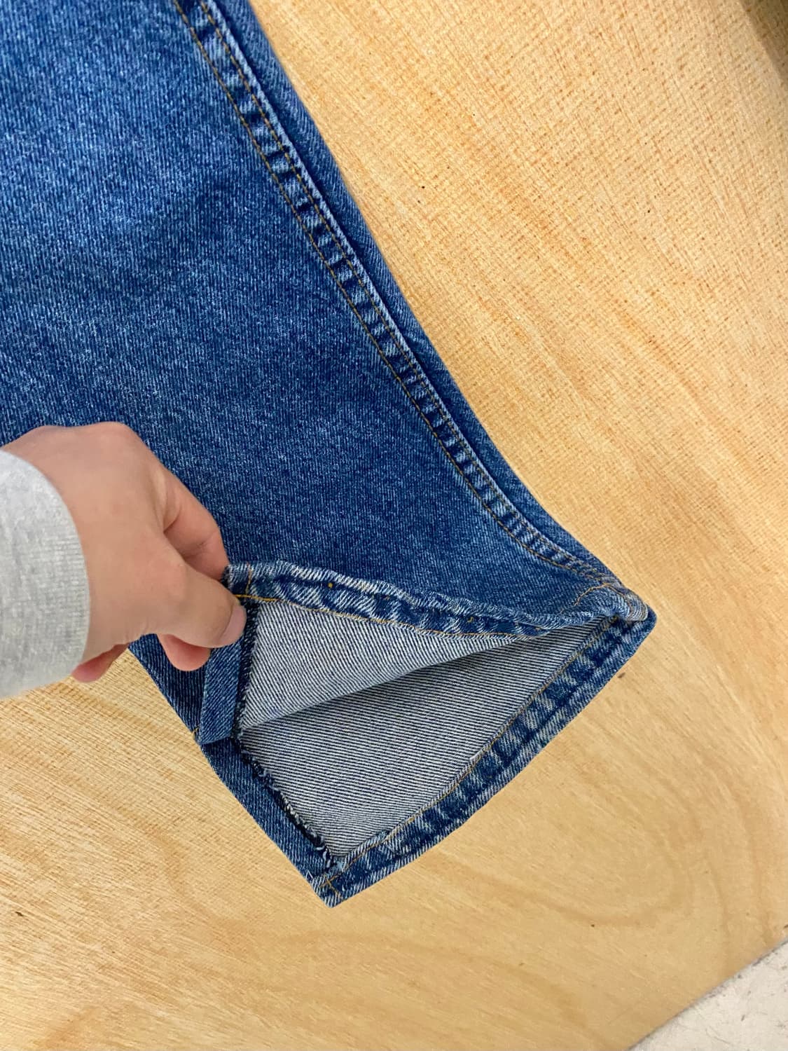 90's LEVI'S denim slit pants 90년대 리바이스 상품이미지5