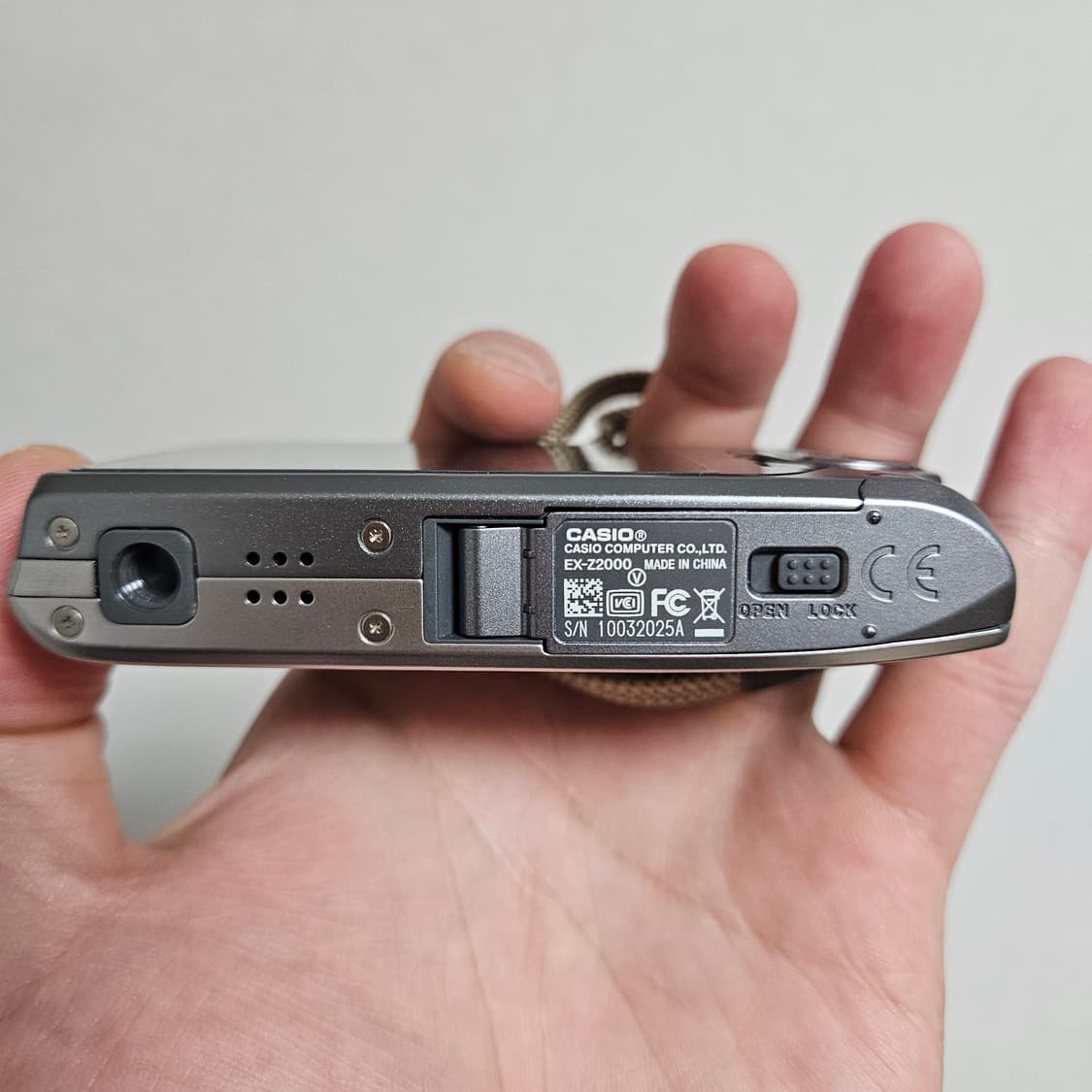 카시오 엑슬림 EX-Z2000 실버 디카 (모카 로제디카 동일렌즈 사용) 상품이미지5