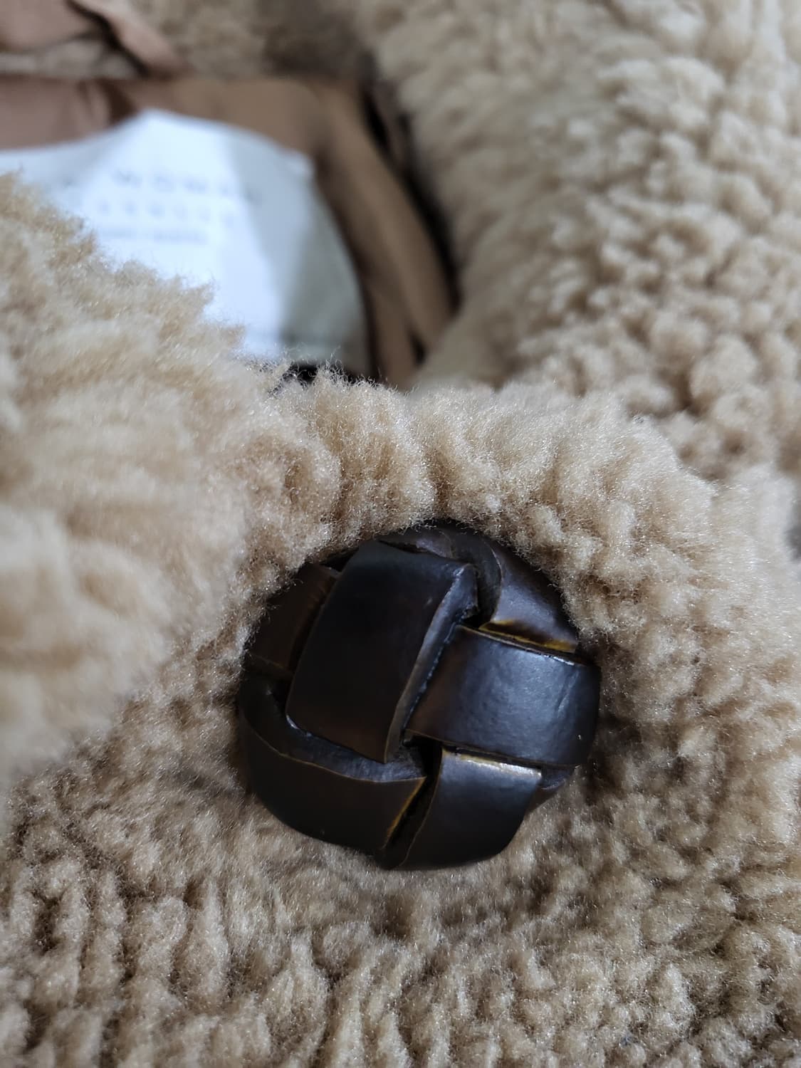 자라(ZARA) 뽀글이 자켓 (베이지) 상품이미지4