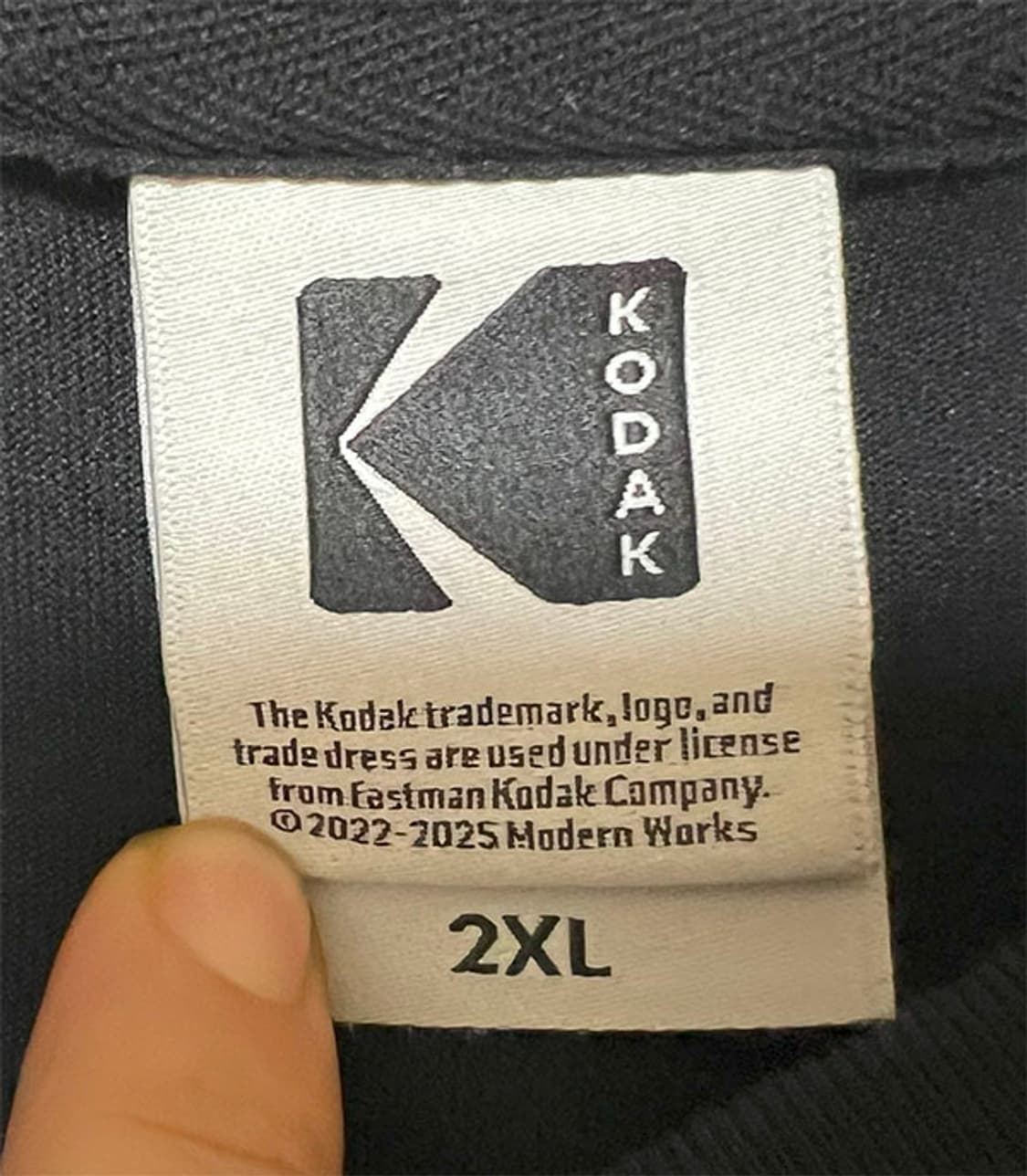 KODAK 코닥 남자 반팔티 캐주얼 오버핏 XL 105 상품이미지3