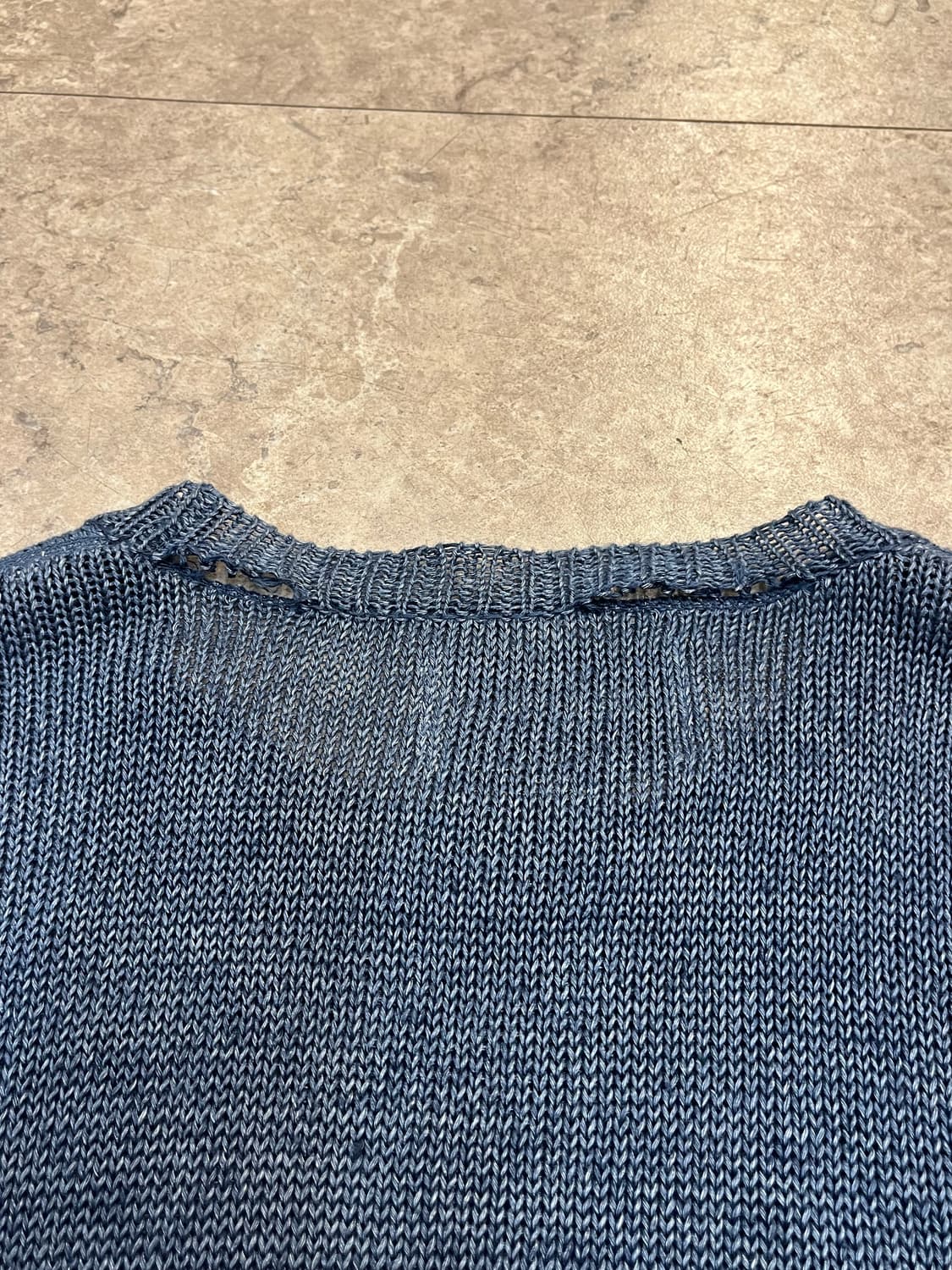 아워레가시 헴프 스웨터 블루 50 #csz2469 상품이미지9