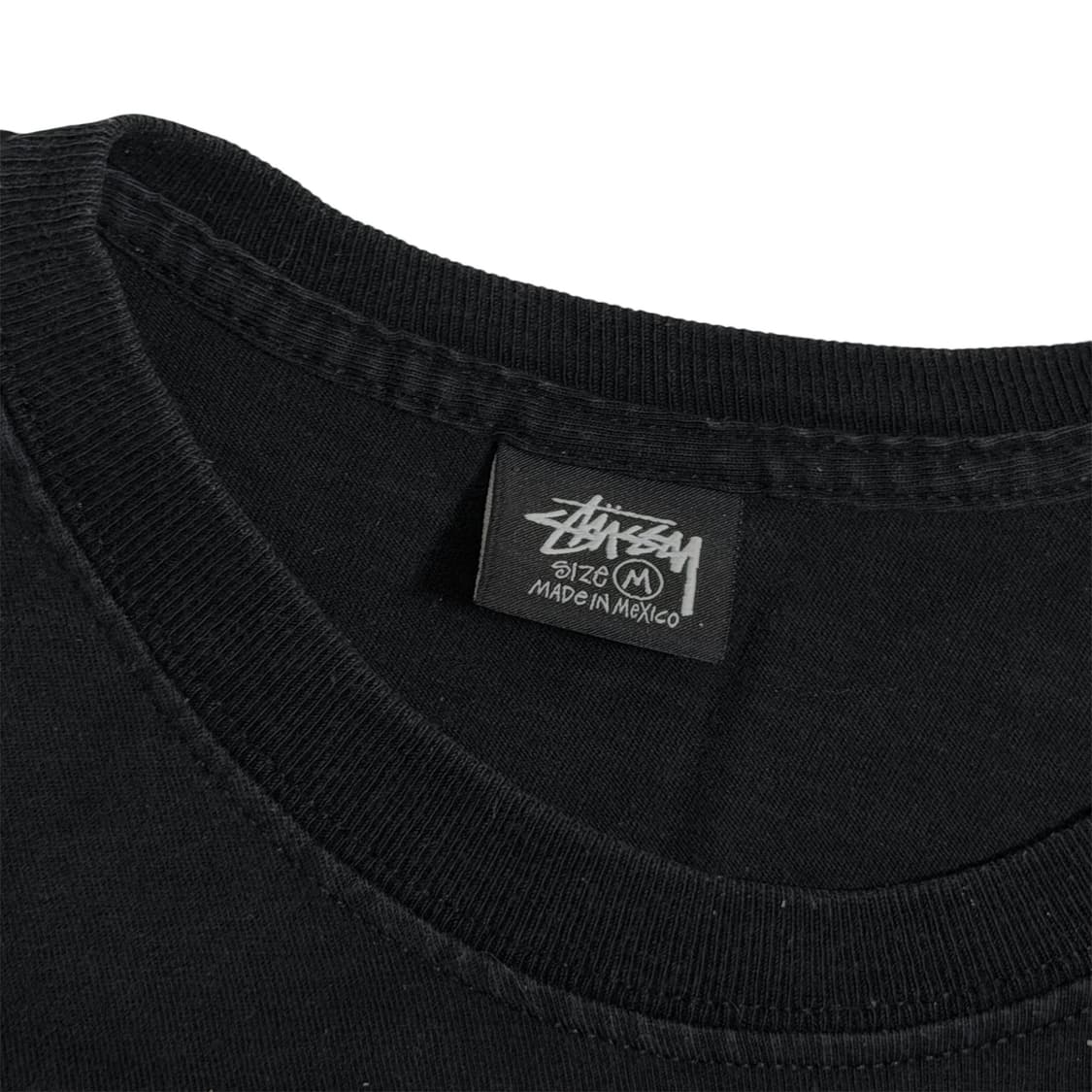 10s 스투시 스몰 로고 미니멀 티셔츠 상품이미지5