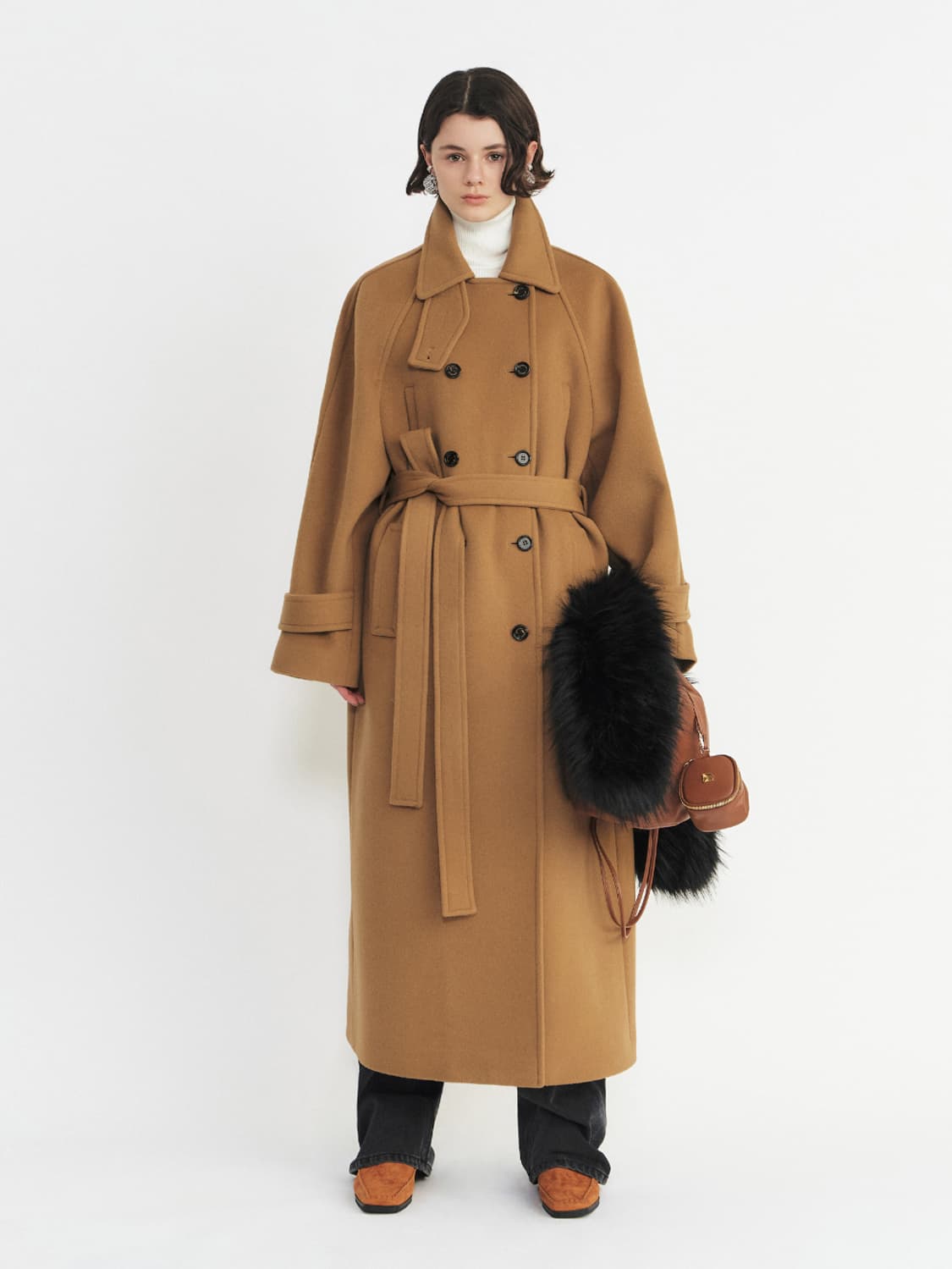 (새상품) 가브리엘 리 MAXI 코트 m사이즈 상품이미지2